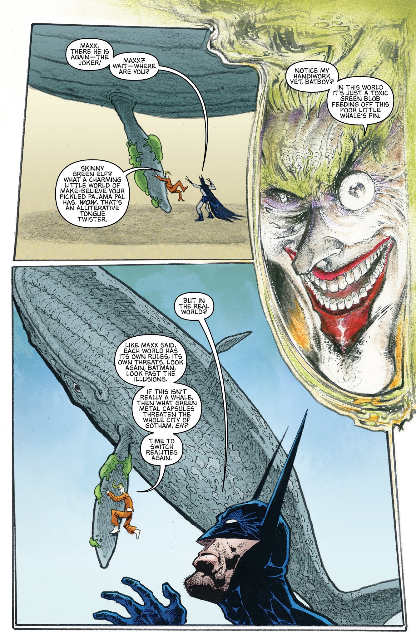 Read online Batman/The Maxx: Arkham Dreams comic -  Issue #2 - 17