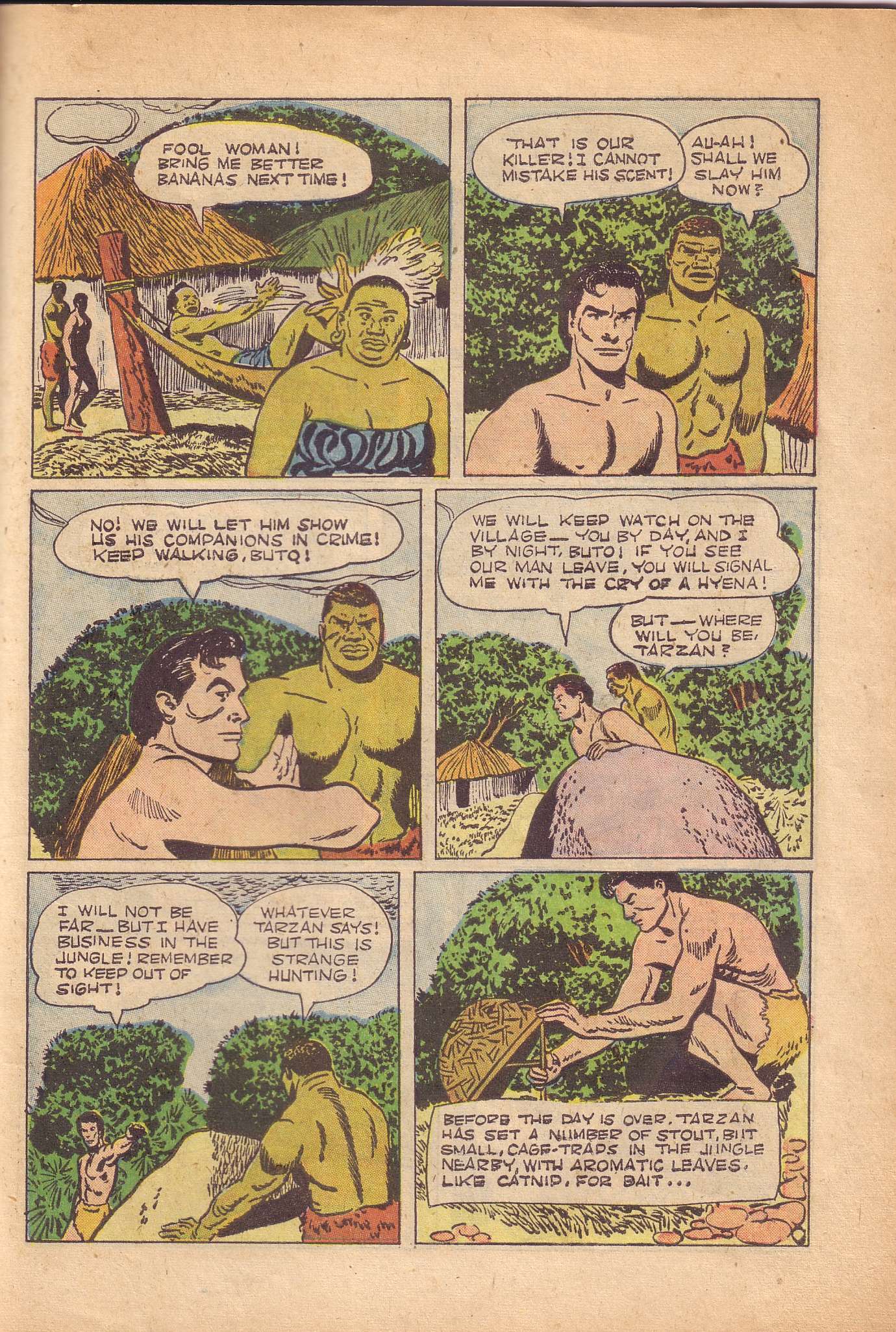 Read online Tarzan (1948) comic -  Issue #50 - 35