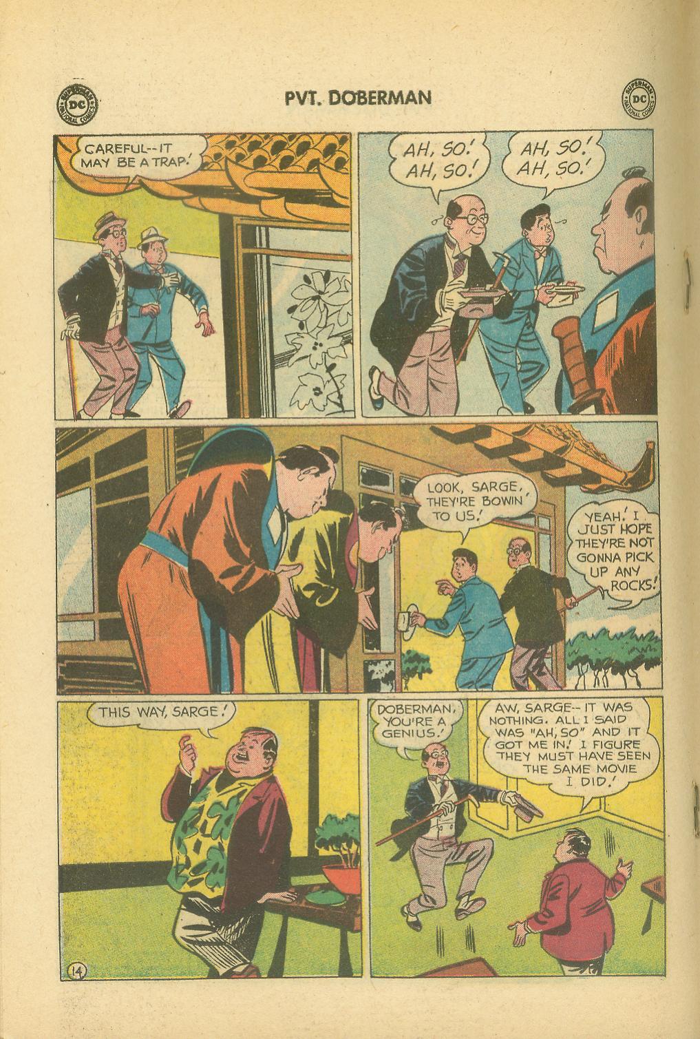 Read online Sgt. Bilko's Pvt. Doberman comic -  Issue #7 - 18