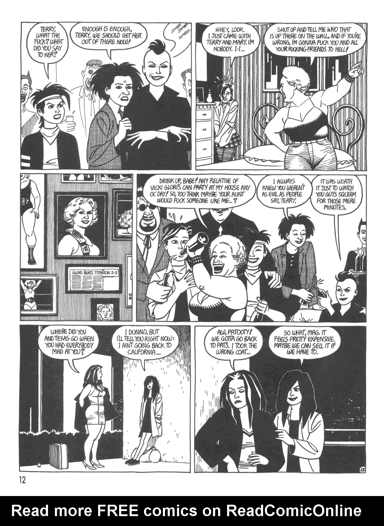 Read online Love and Rockets (1982) comic -  Issue #33 - 14