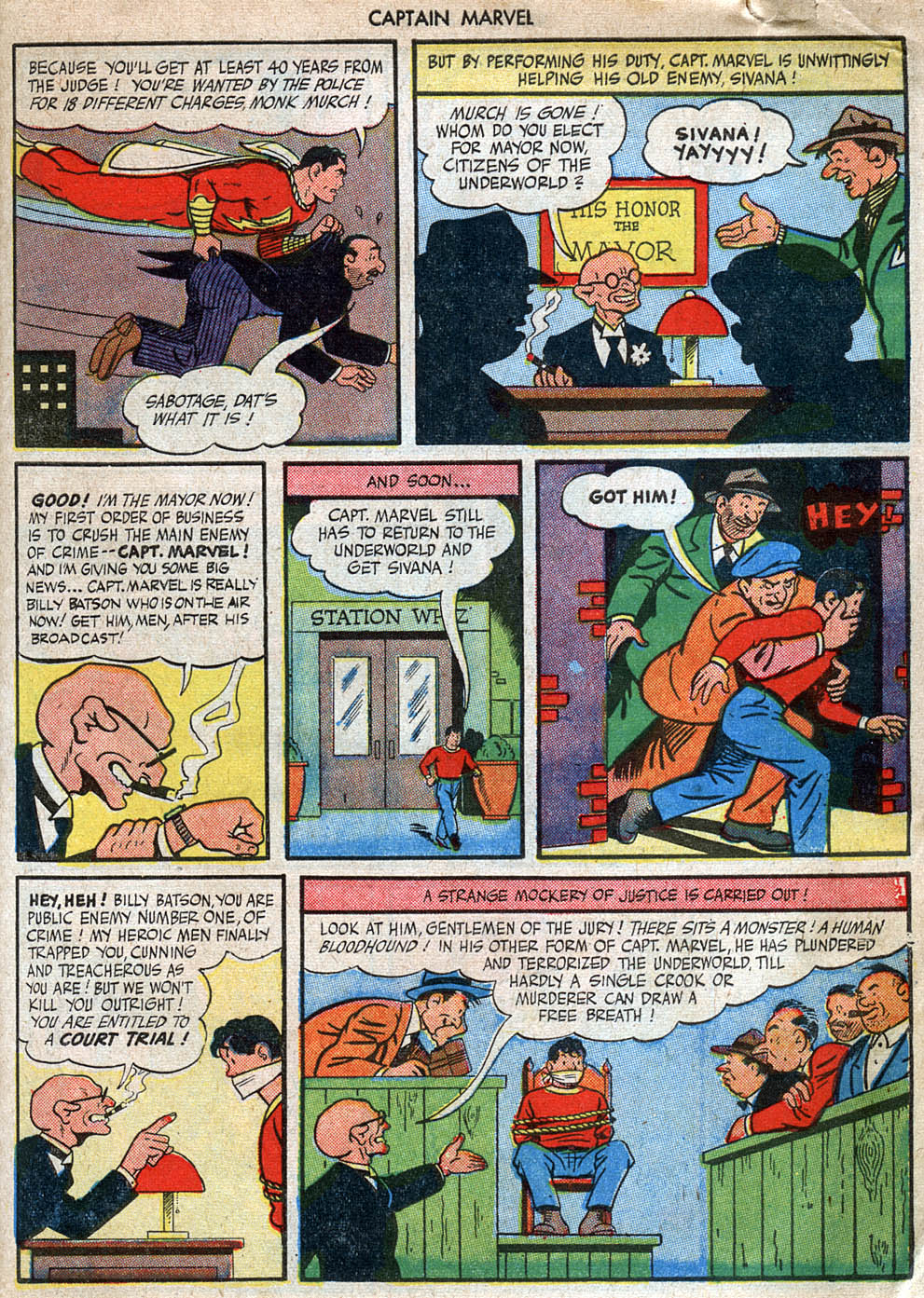 Read online Captain Marvel Adventures comic -  Issue #50 - 31