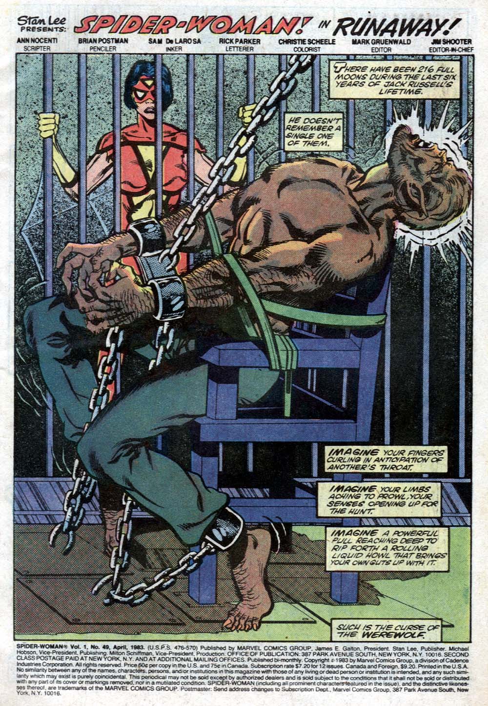 Read online Spider-Woman (1978) comic -  Issue #49 - 2