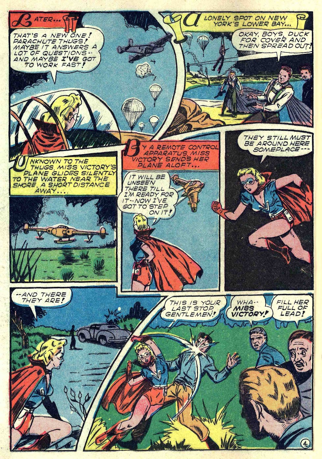 Captain Aero Comics issue 26 - Page 22