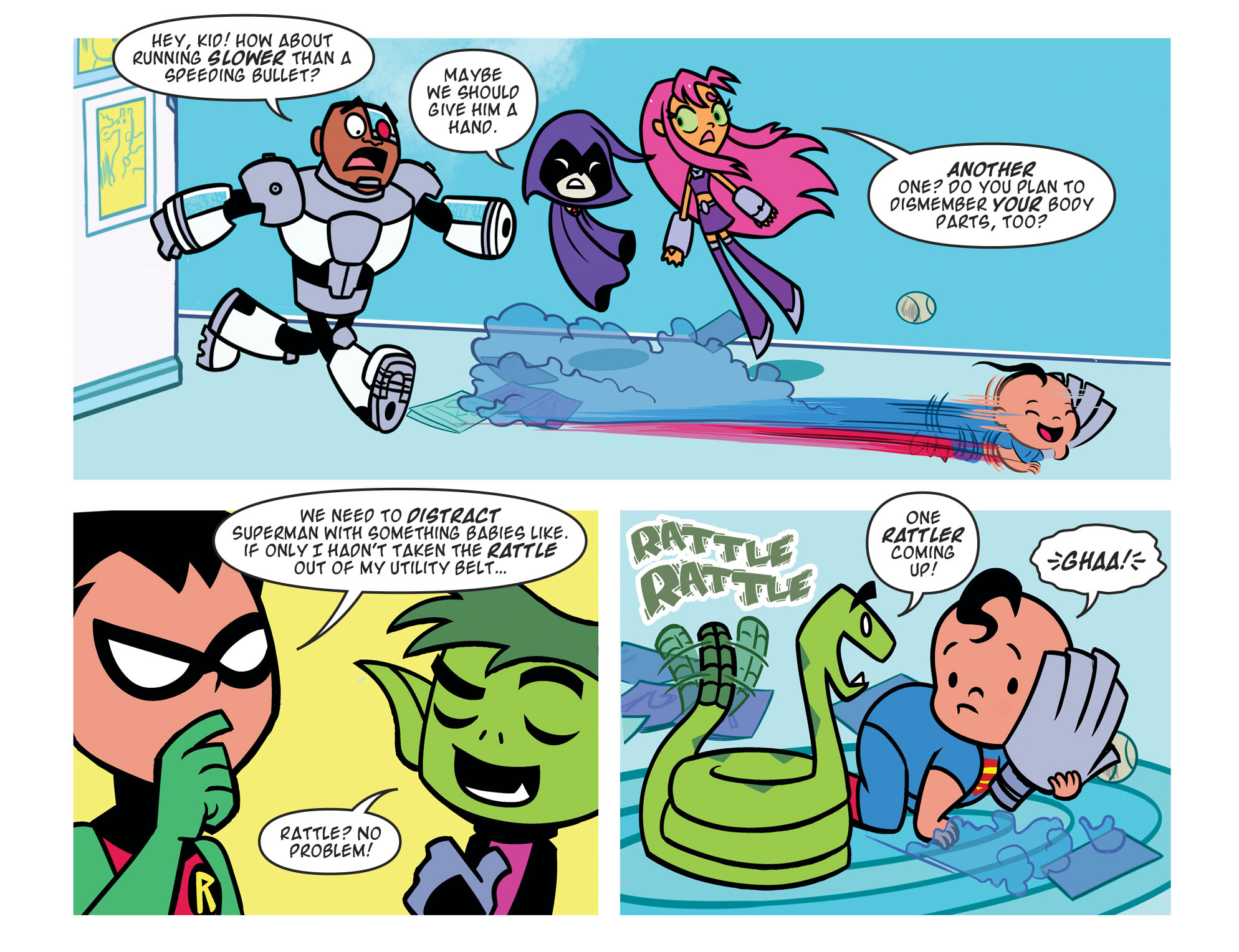Read online Teen Titans Go! (2013) comic -  Issue #45 - 12