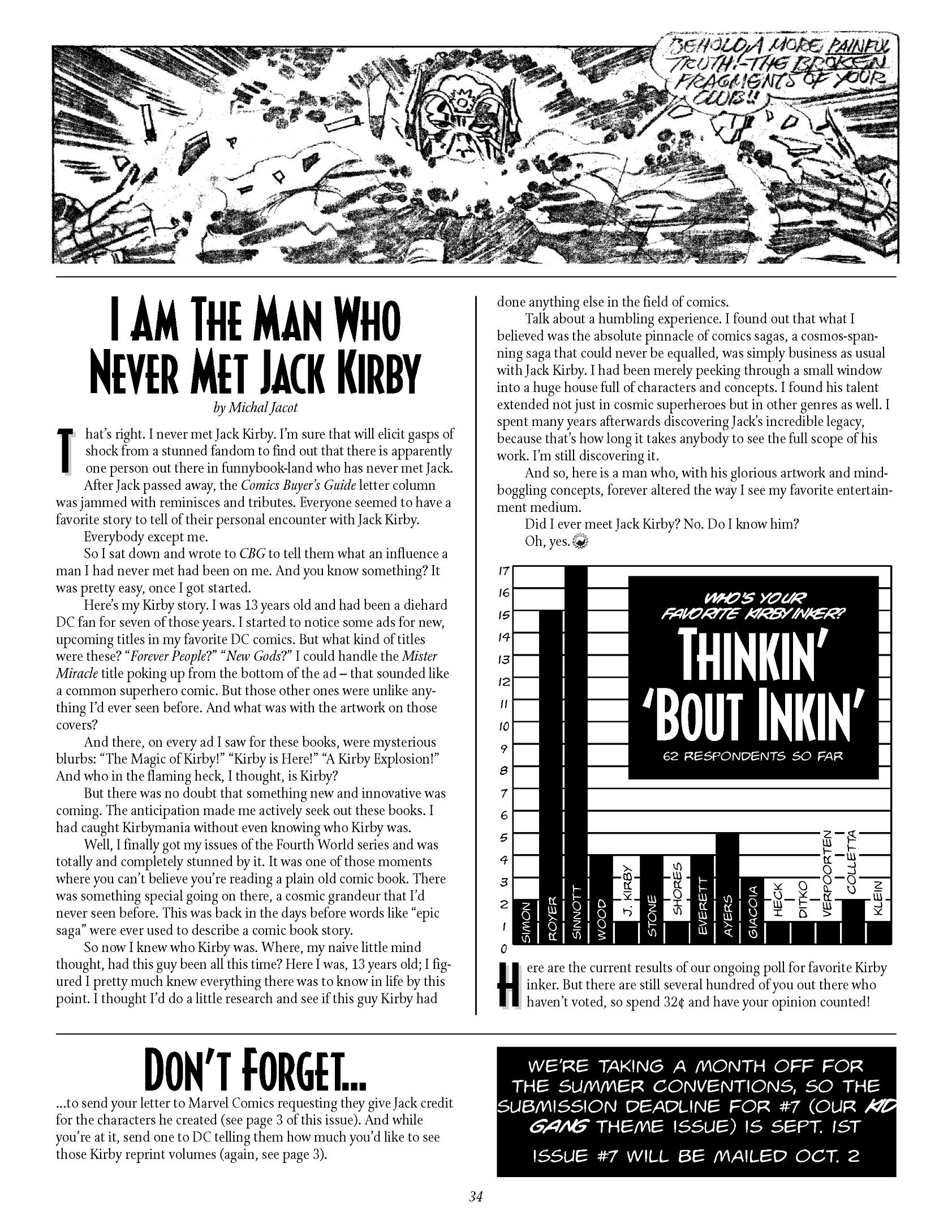 Read online The Jack Kirby Collector comic -  Issue #6 - 33