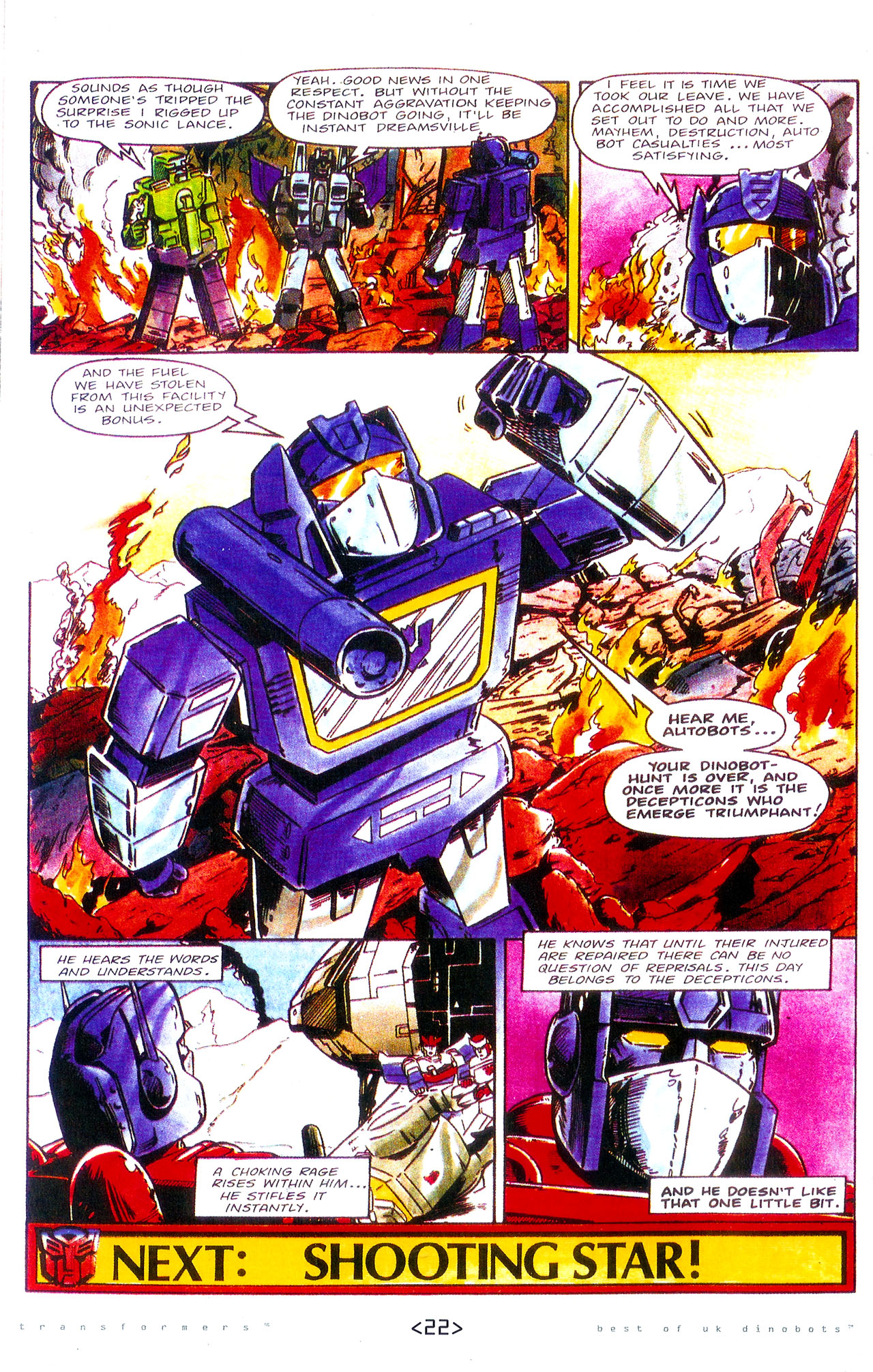 Read online The Transformers: Best of UK: Dinobots comic -  Issue #3 - 25