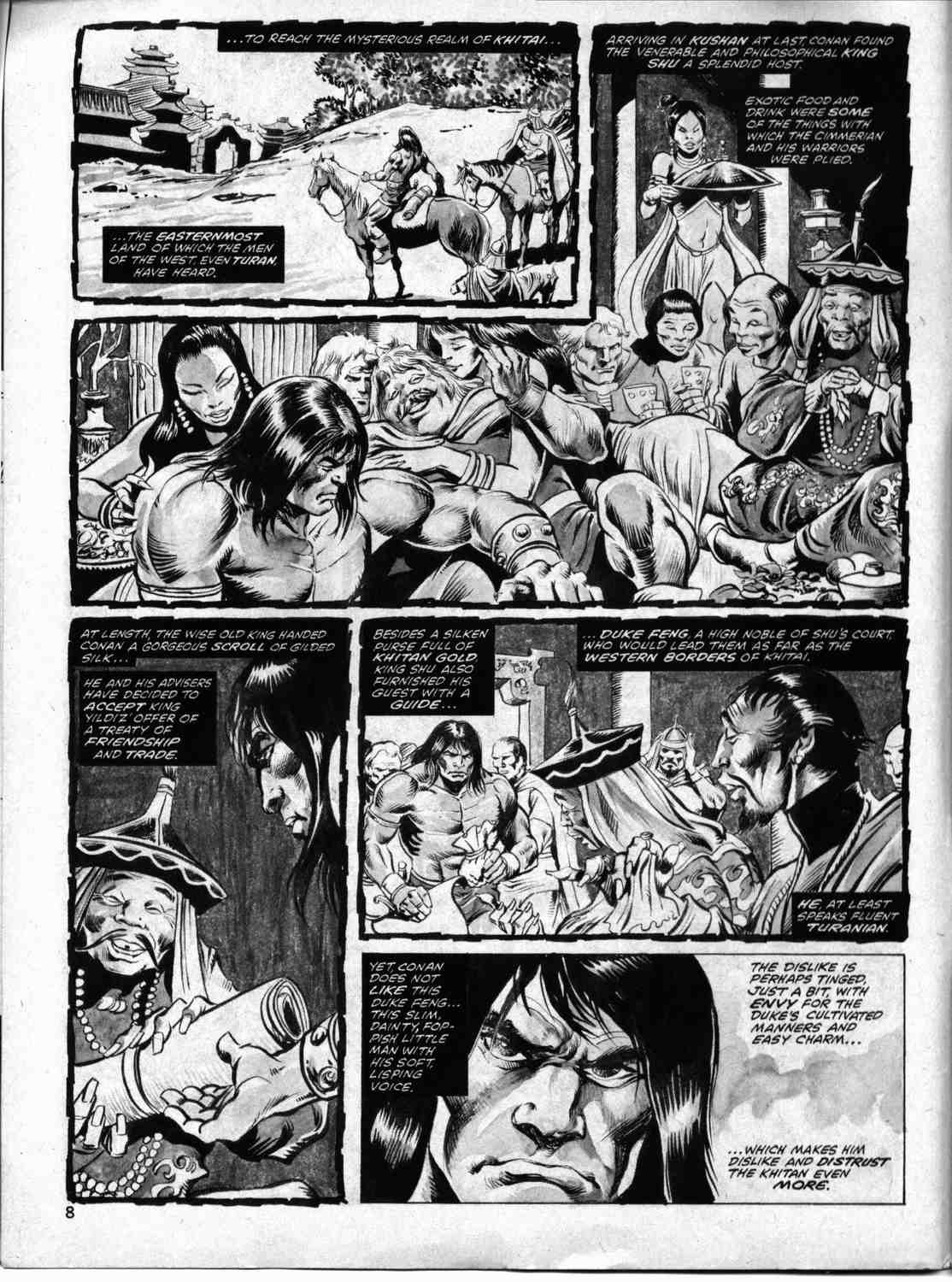 Read online The Savage Sword Of Conan comic -  Issue #33 - 7