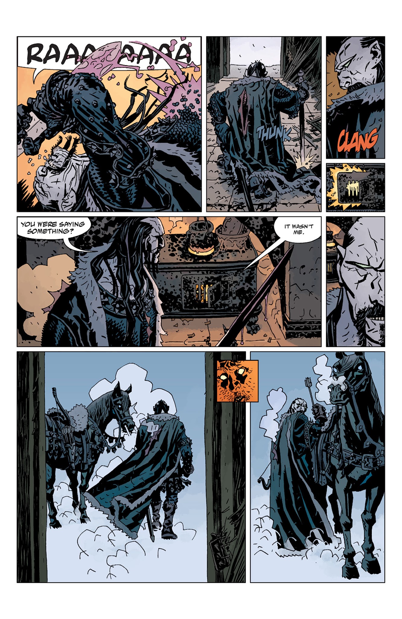 Read online Hellboy: Darkness Calls comic -  Issue # TPB - 103