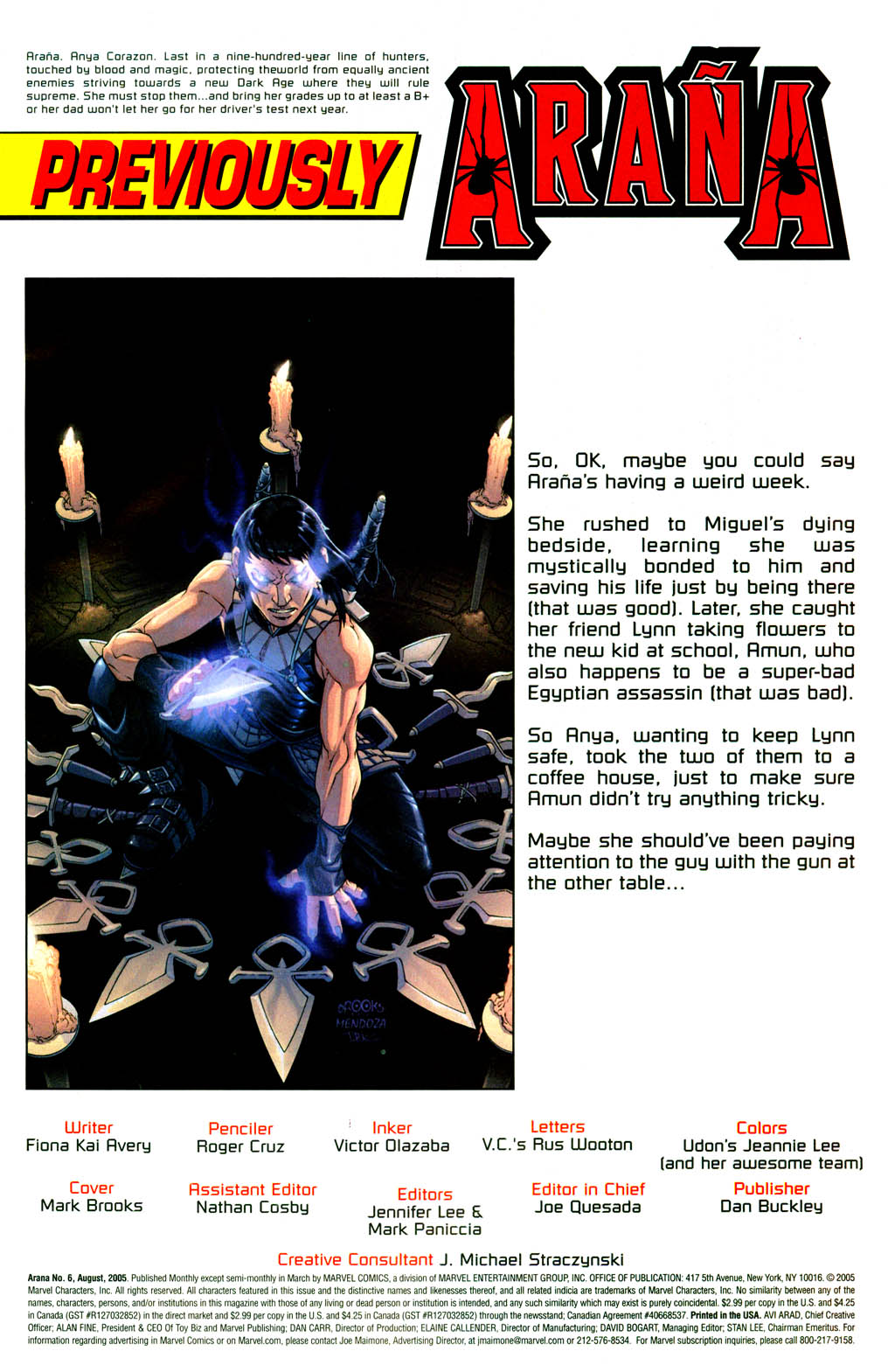 Read online Araña: Heart of the Spider comic -  Issue #6 - 2