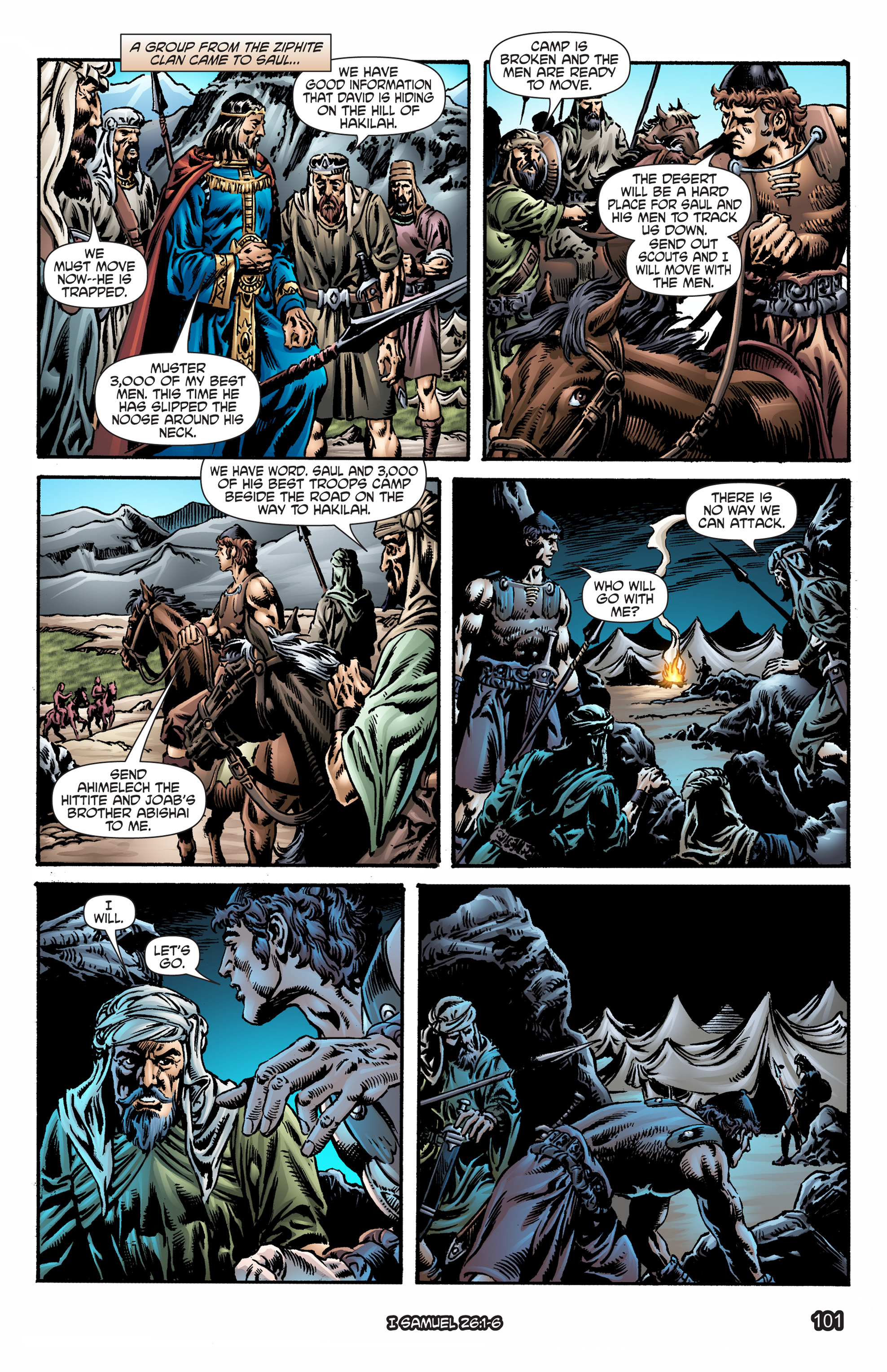 Read online The Kingstone Bible comic -  Issue #5 - 105