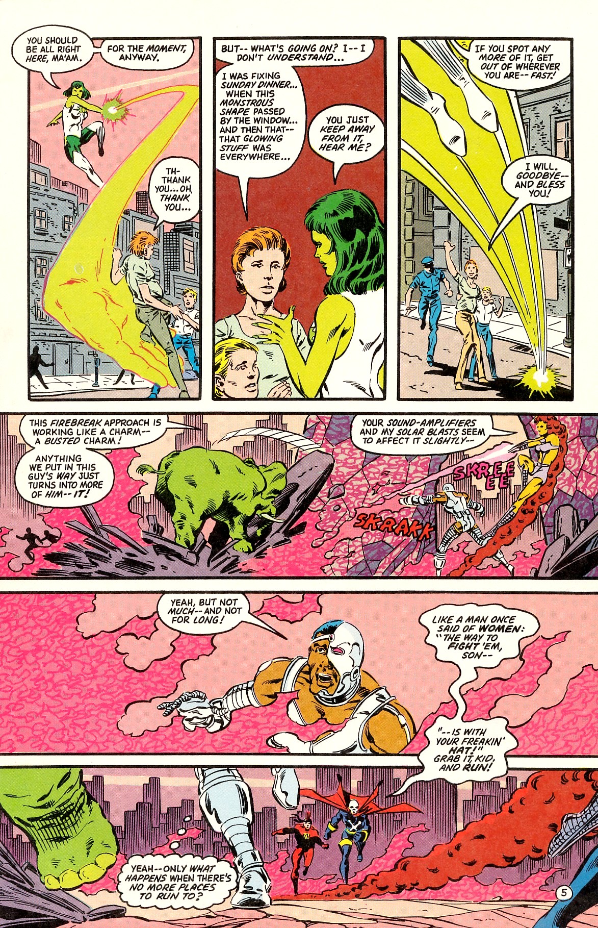 Read online Infinity Inc. (1984) comic -  Issue #45 - 7