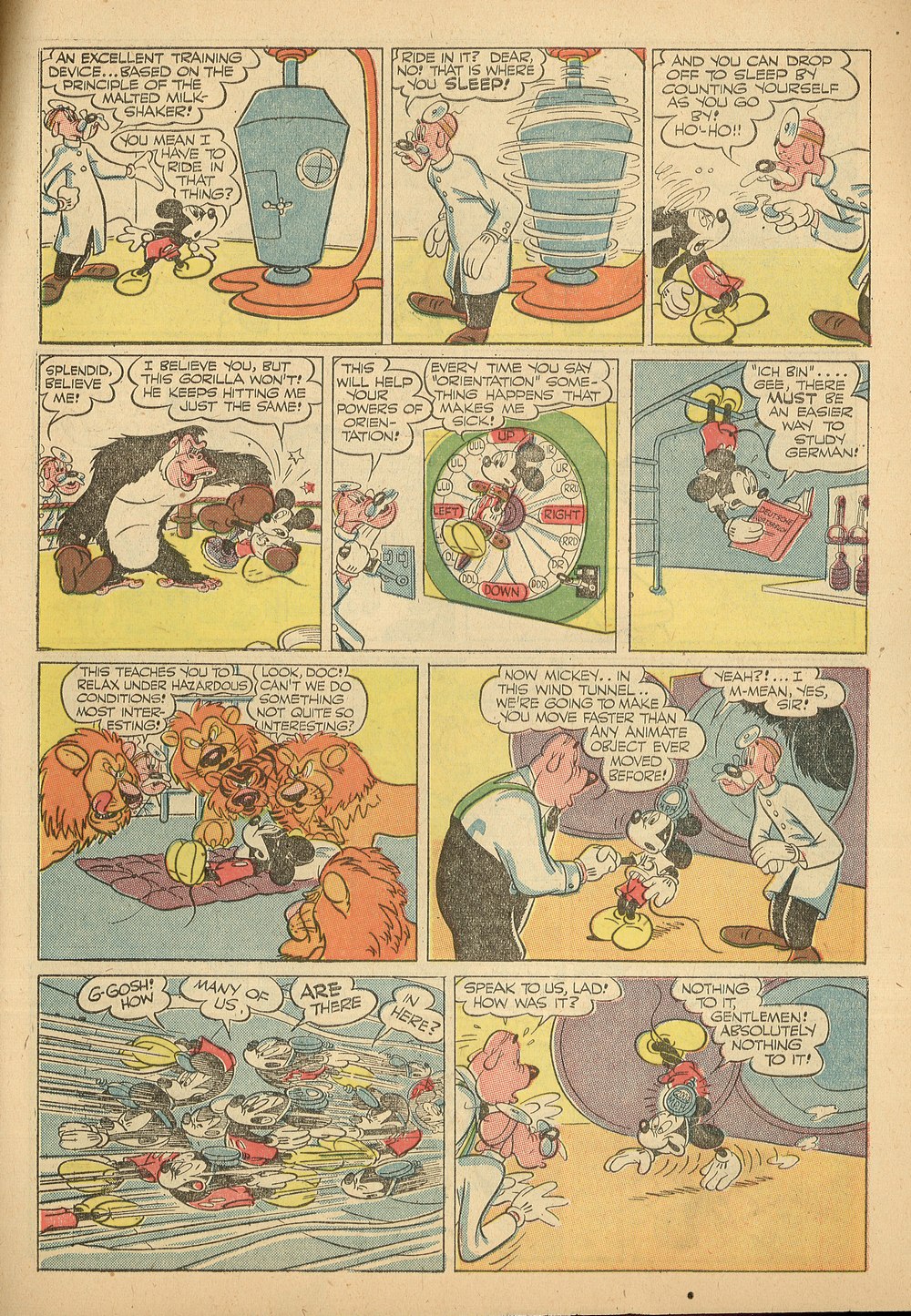 Read online Walt Disney's Comics and Stories comic -  Issue #45 - 47