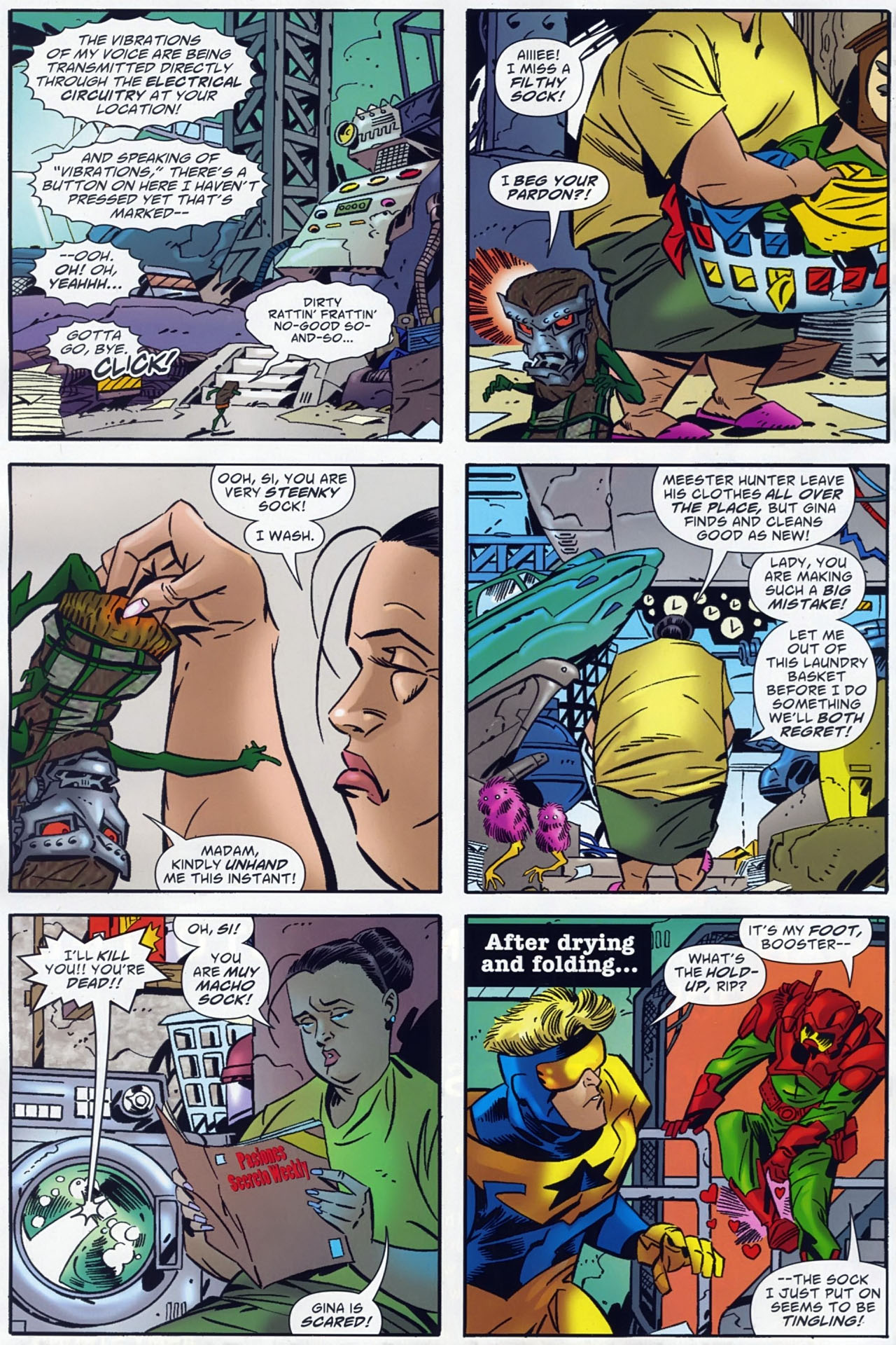 Read online Ambush Bug: Year None comic -  Issue #4 - 17