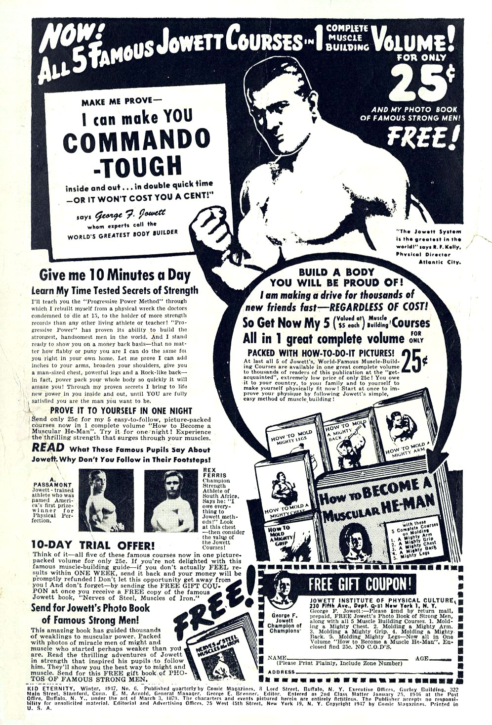 Read online Kid Eternity (1946) comic -  Issue #8 - 2