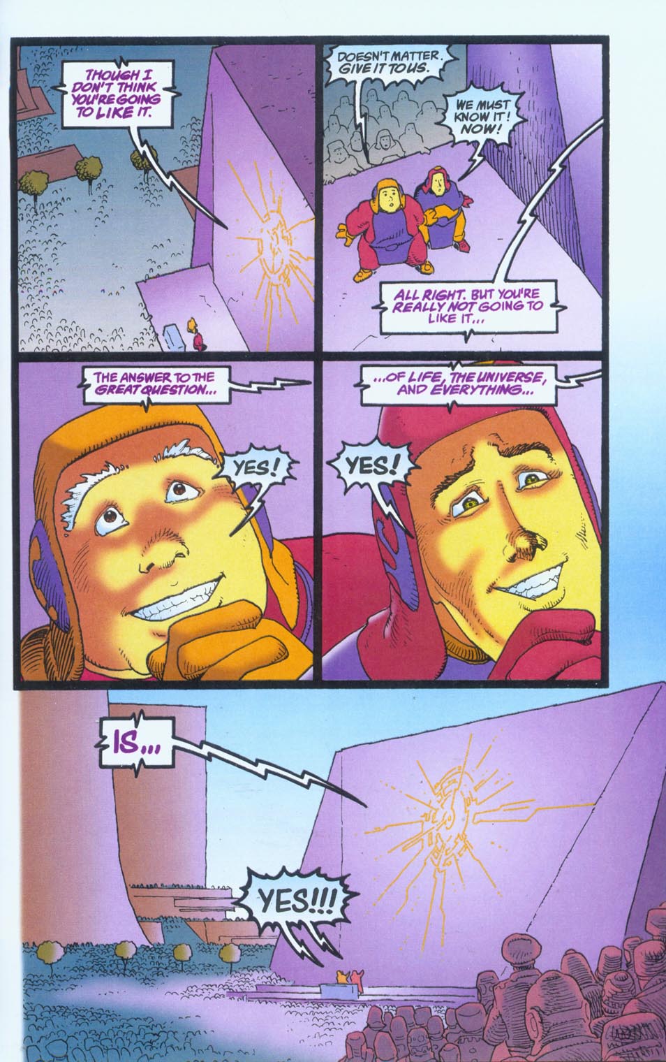 Read online Hitchhiker's Guide to the Galaxy comic -  Issue #3 - 24