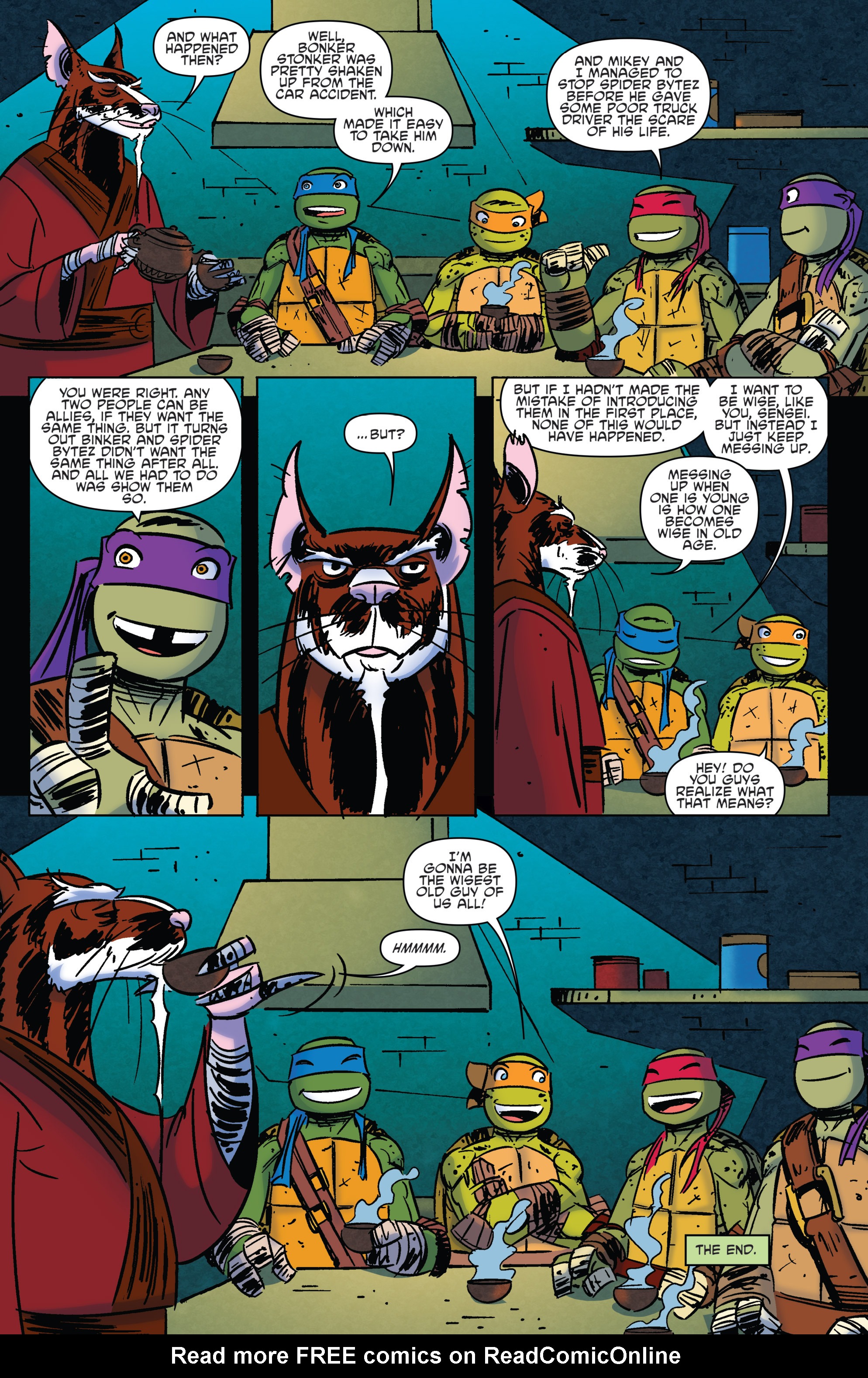 Read online Teenage Mutant Ninja Turtles New Animated Adventures comic -  Issue #22 - 14