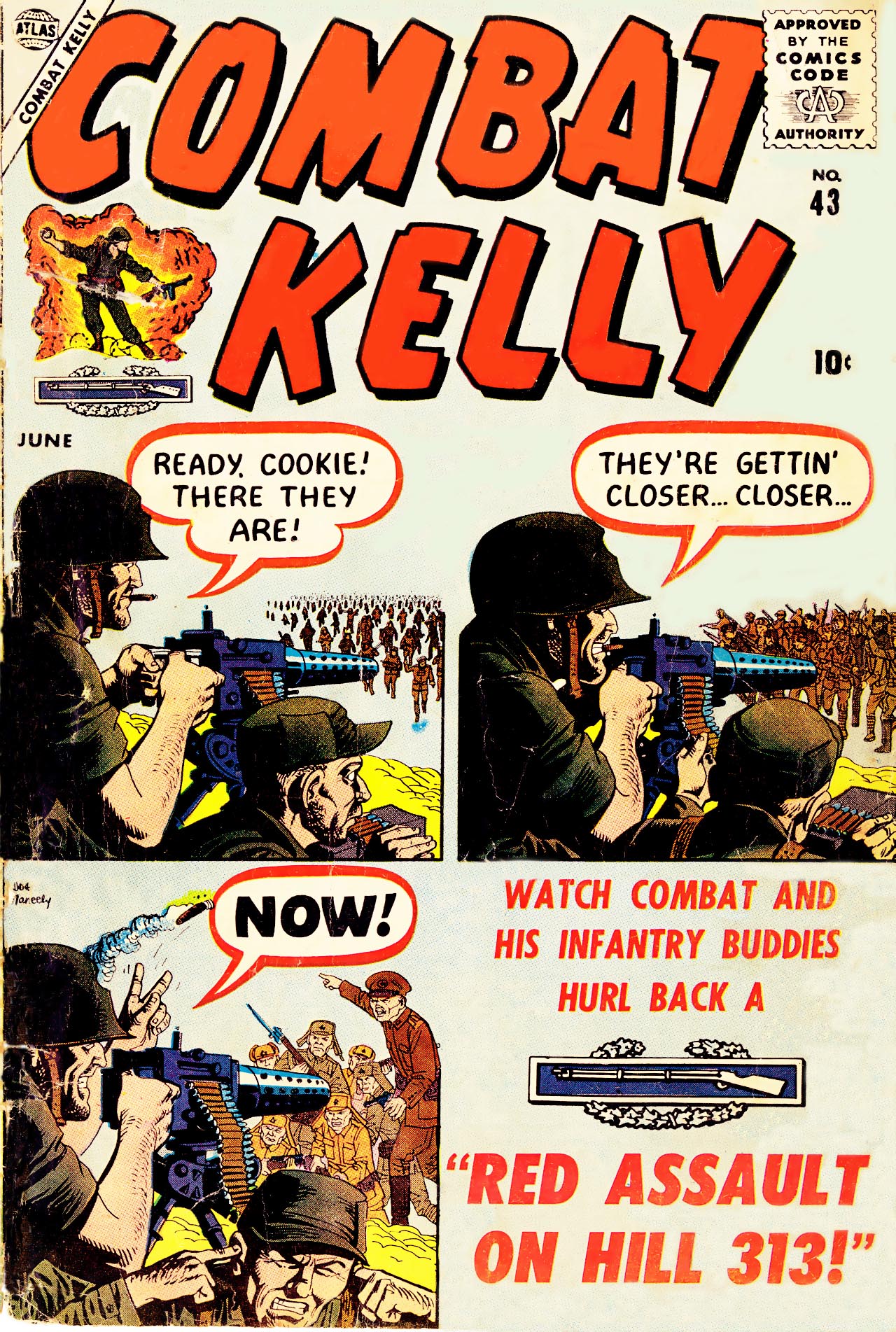 Read online Combat Kelly (1951) comic -  Issue #43 - 1