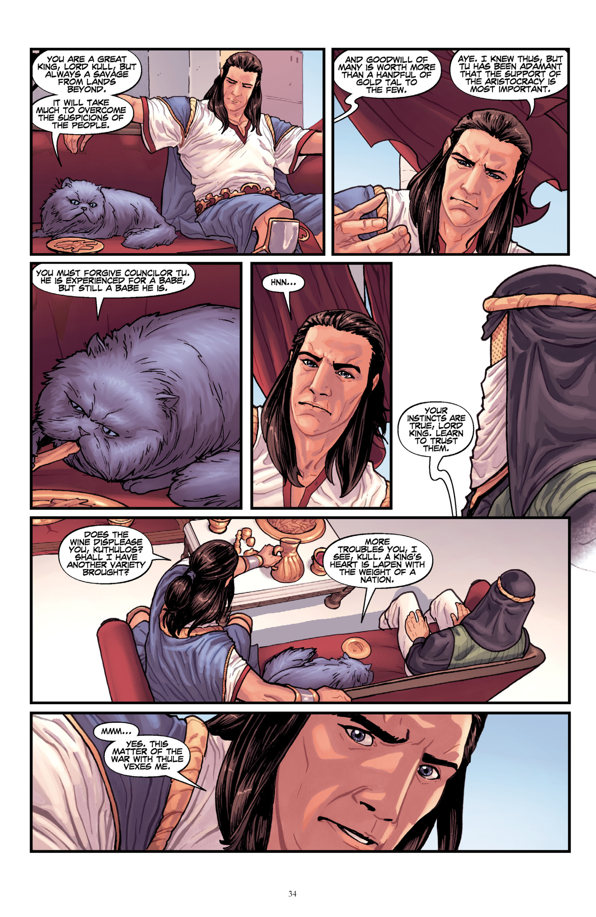 Read online Kull: The Cat And The Skull comic -  Issue # TPB - 36