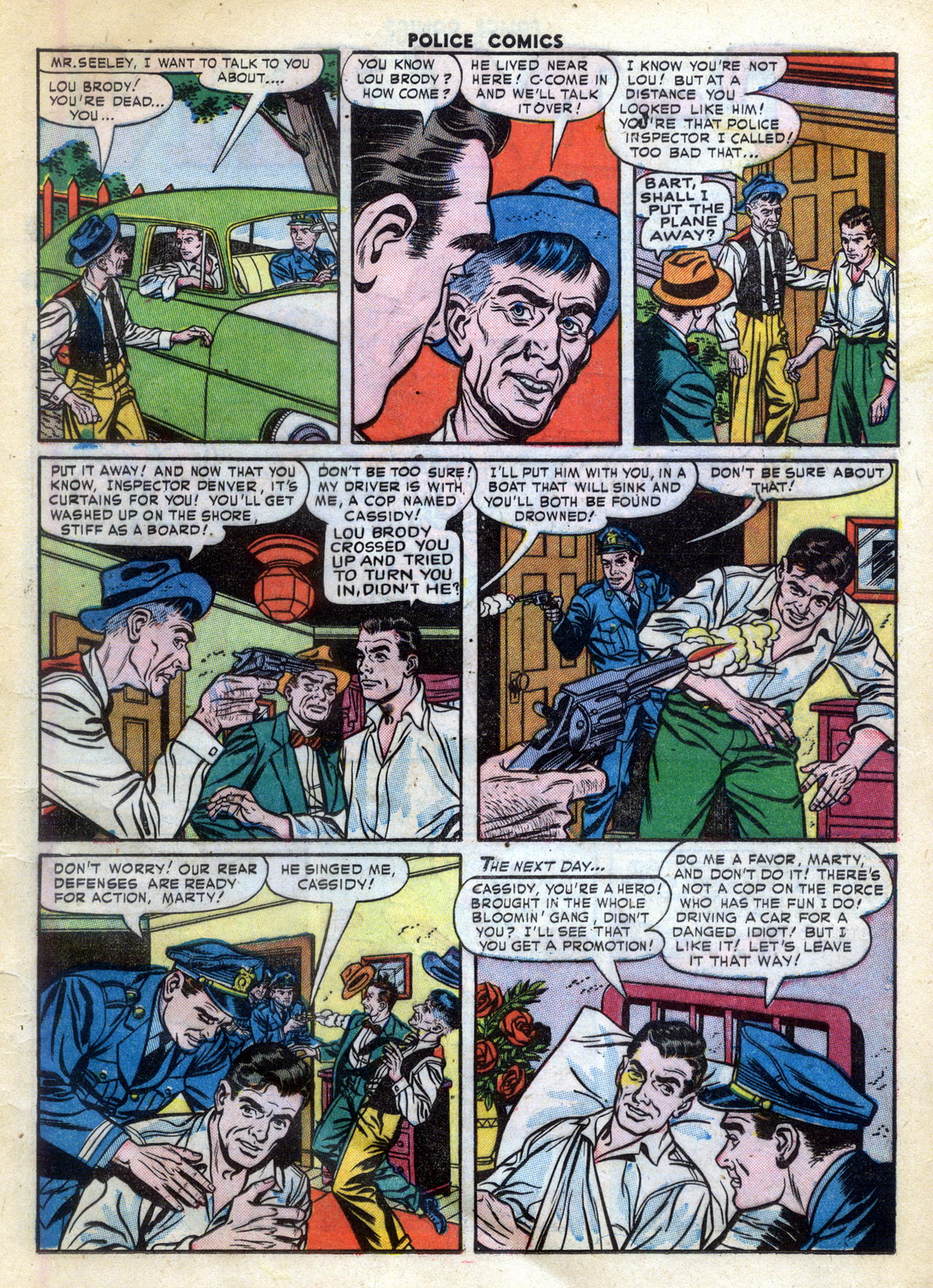 Read online Police Comics comic -  Issue #112 - 17