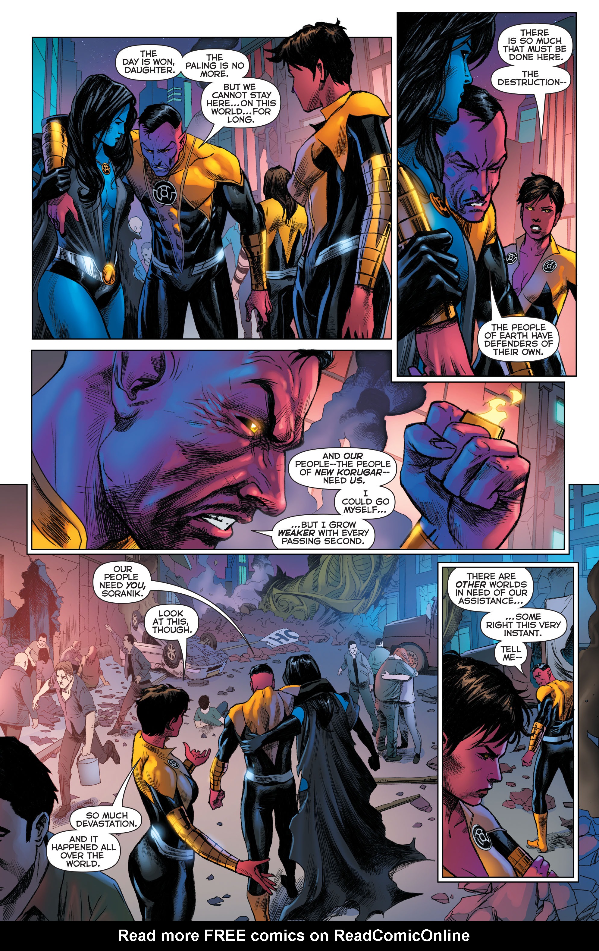 Read online Sinestro comic -  Issue #21 - 12