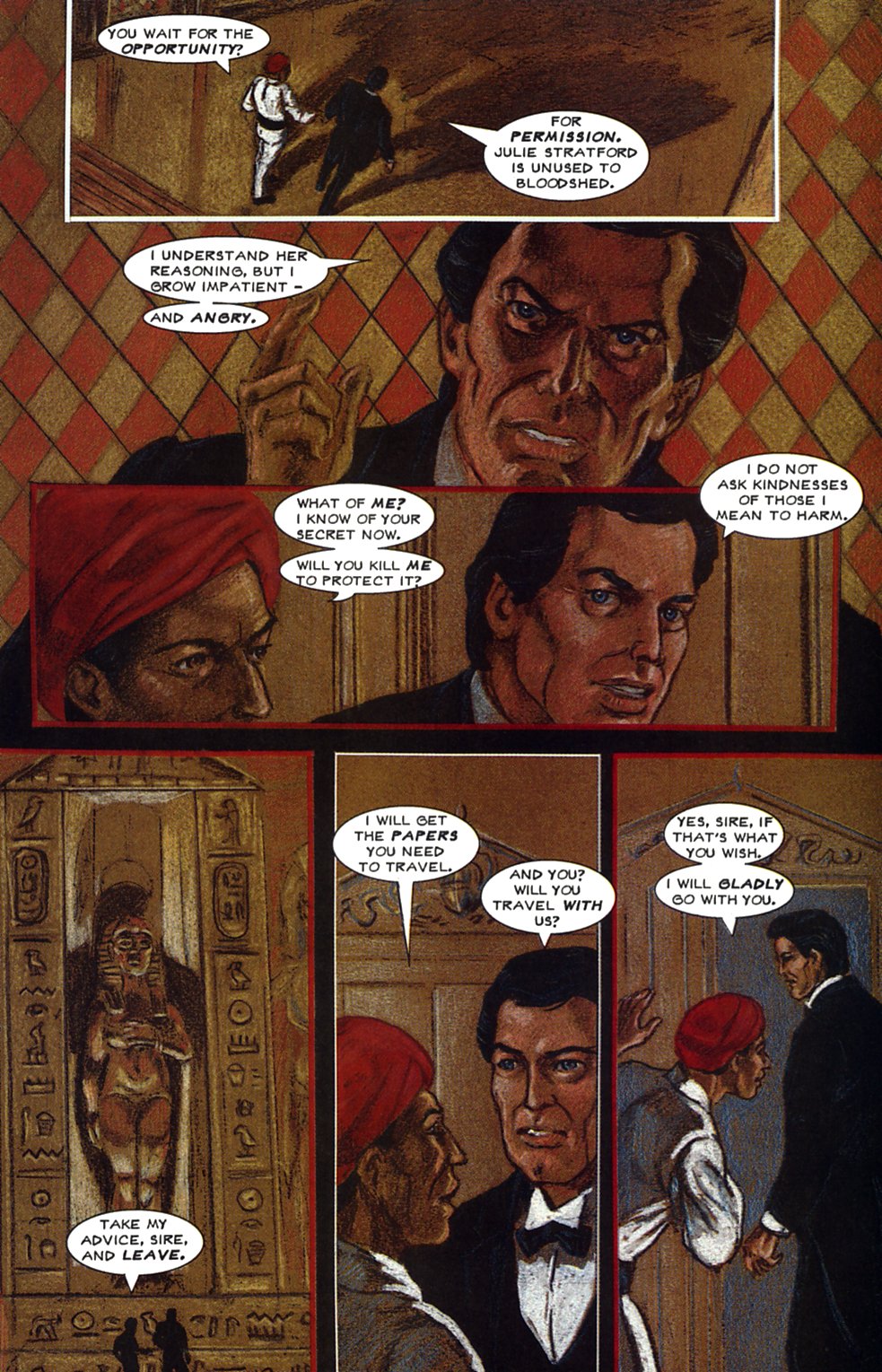 Read online Anne Rice's The Mummy or Ramses the Damned comic -  Issue #3 - 27