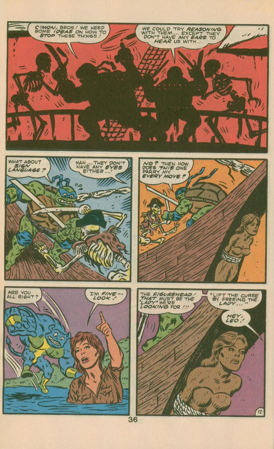 Teenage Mutant Ninja Turtles Adventures (1989) issue Spring 1991 - Page 38