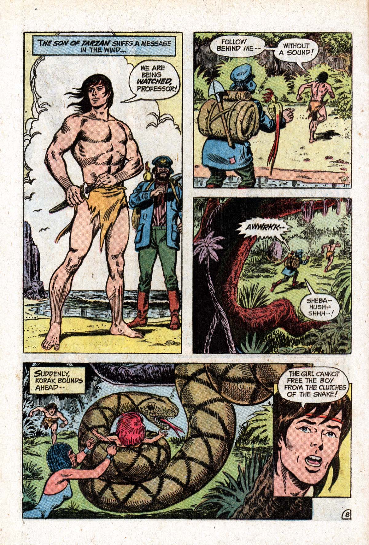 Read online Korak, Son of Tarzan (1972) comic -  Issue #52 - 14