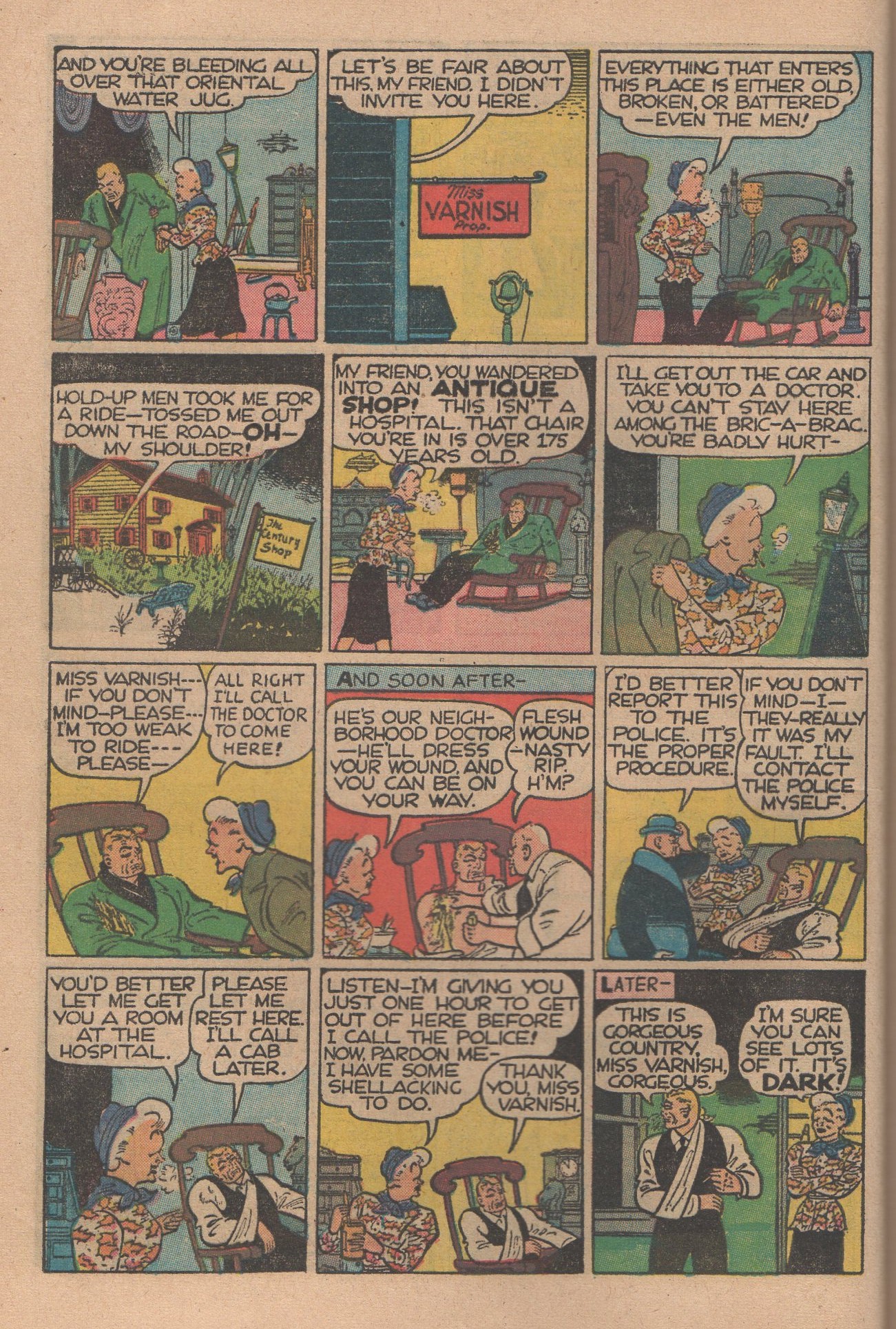 Read online Dick Tracy comic -  Issue #144 - 16