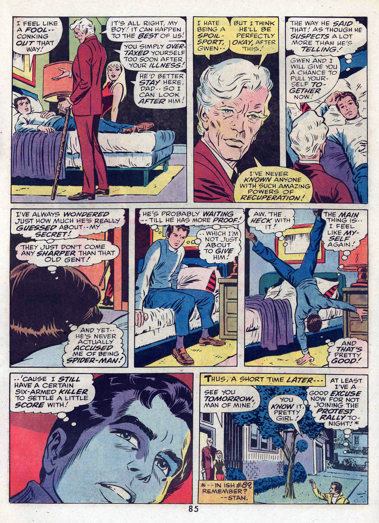 Read online Marvel Treasury Edition comic -  Issue #1 - 85