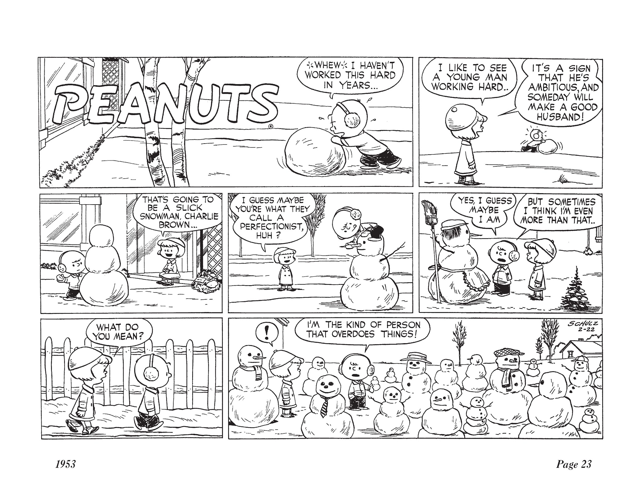 Read online The Complete Peanuts comic -  Issue # TPB 2 - 37