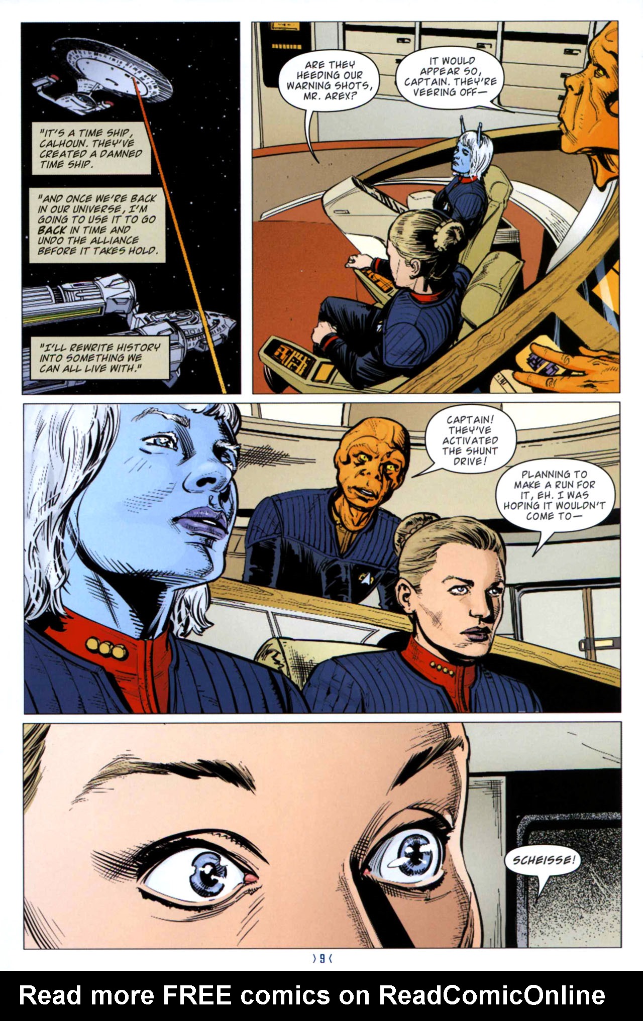 Read online Star Trek: New Frontier comic -  Issue #5 - 10