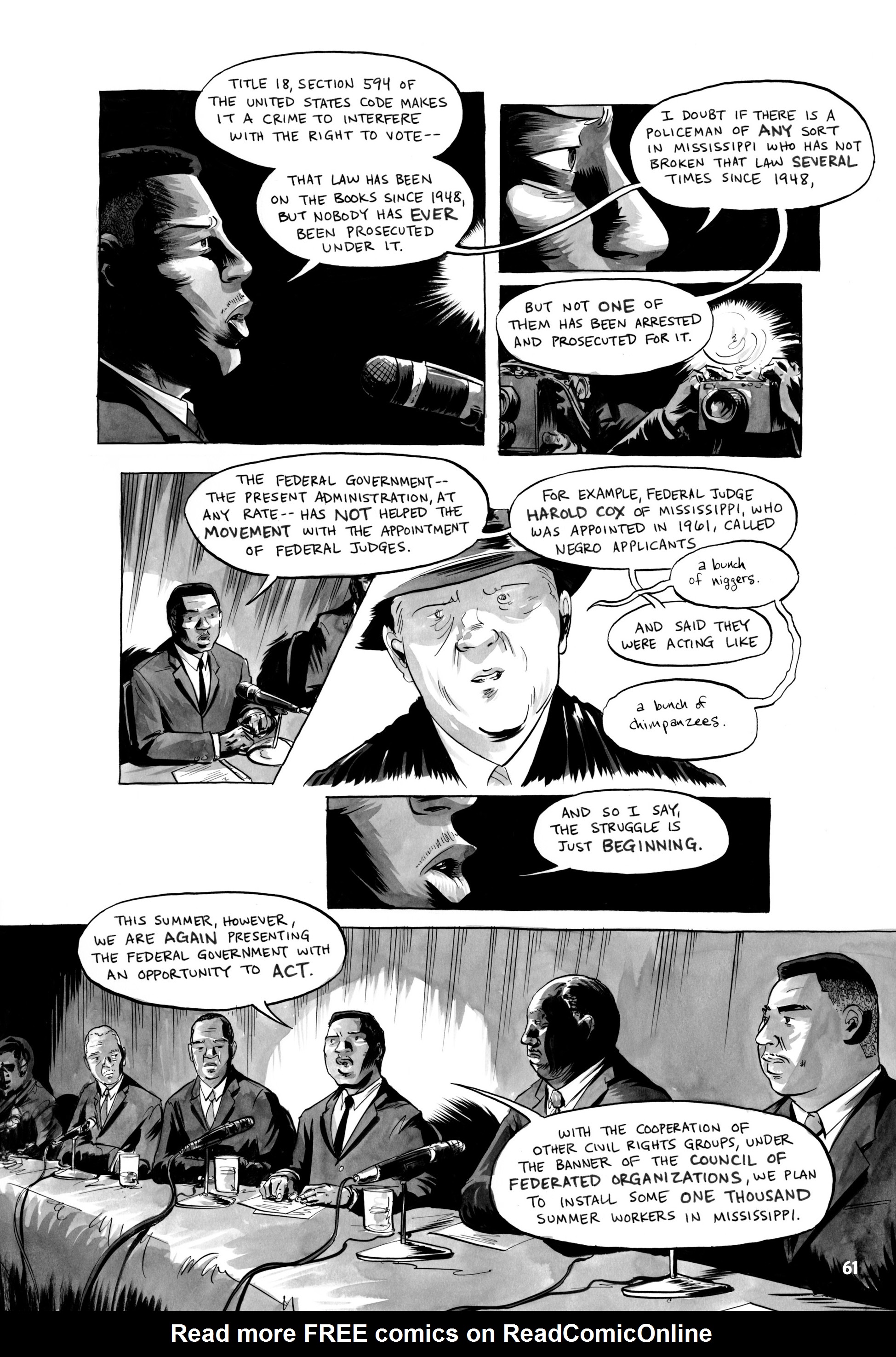 Read online March comic -  Issue #3 - 59