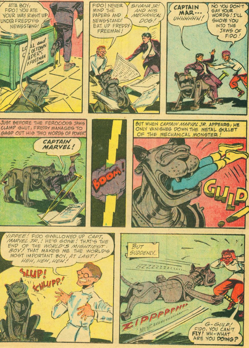 Read online Captain Marvel, Jr. comic -  Issue #42i - 20