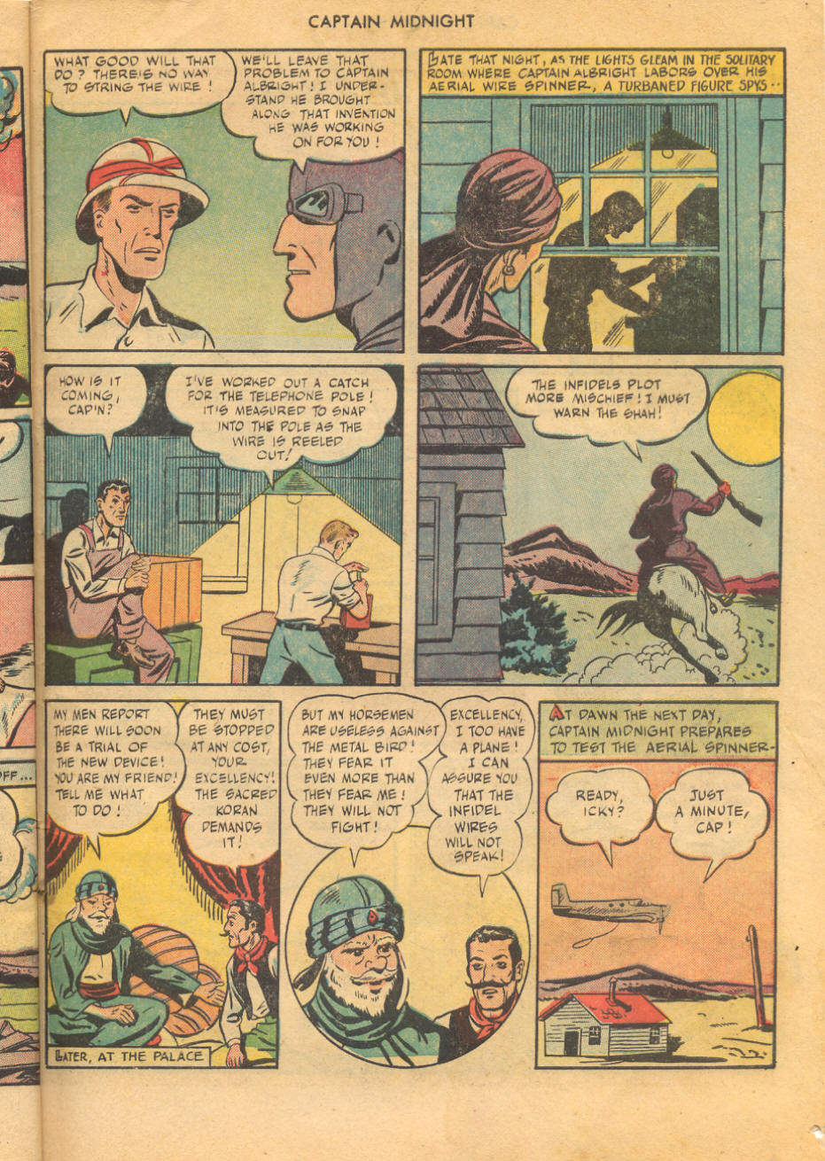 Read online Captain Midnight (1942) comic -  Issue #51 - 47