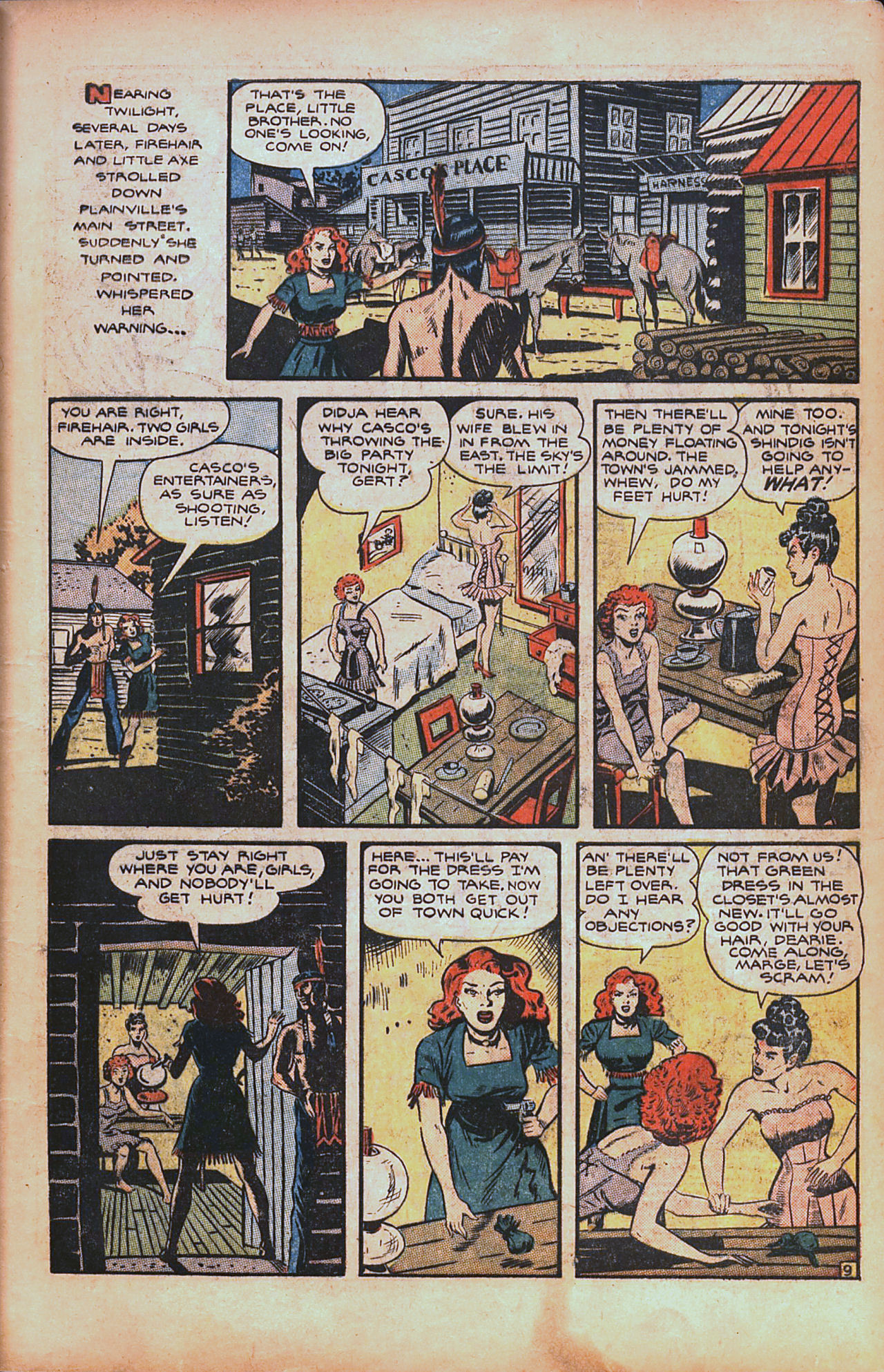 Read online Pioneer West Romances comic -  Issue #3 - 11