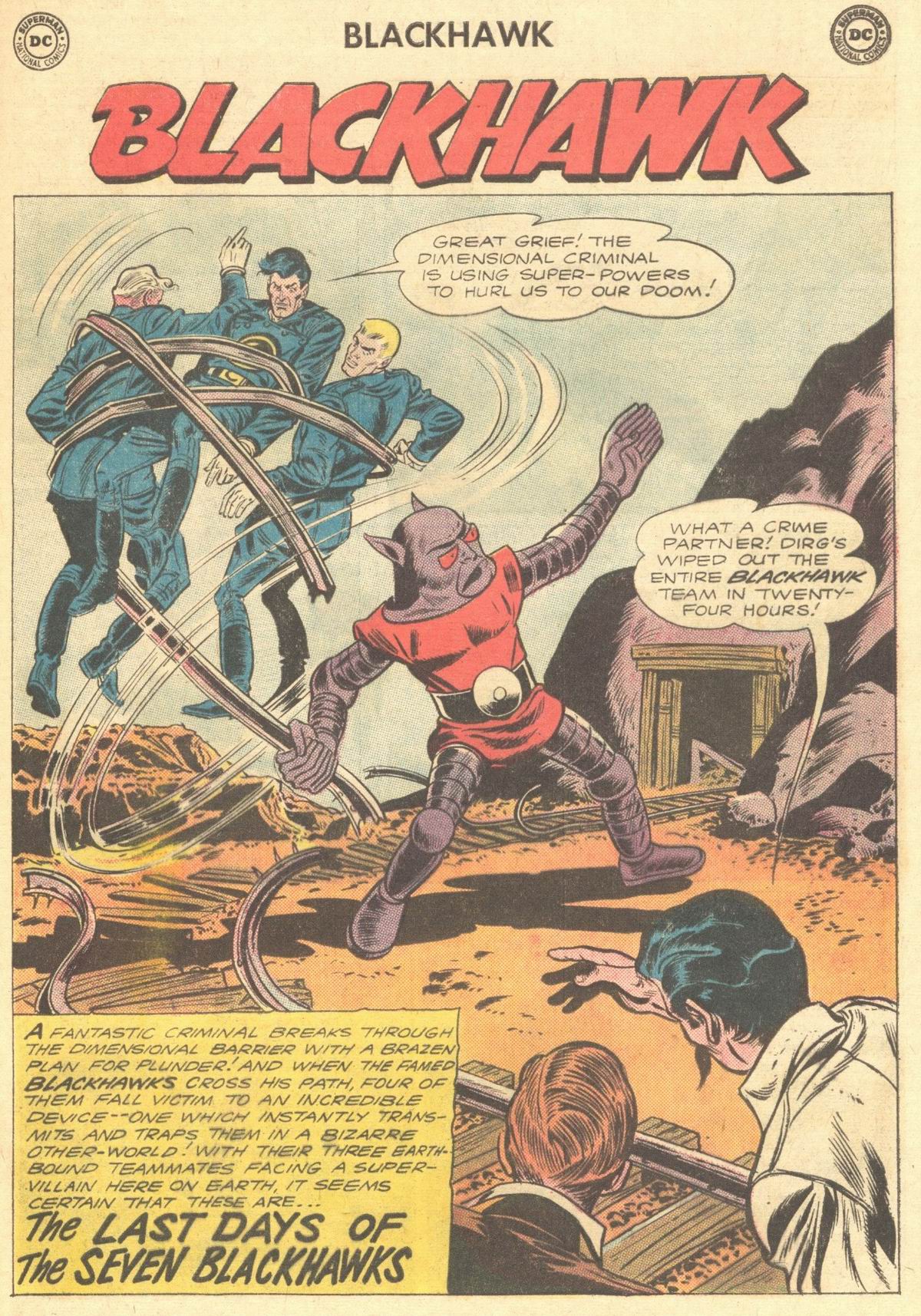 Read online Blackhawk (1957) comic -  Issue #185 - 13