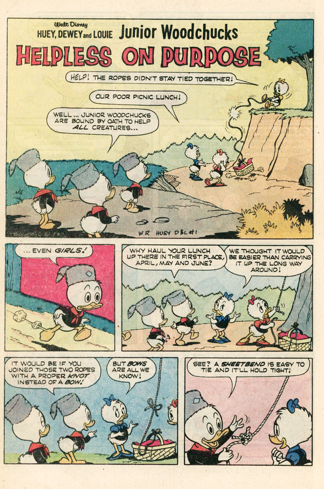 Read online Huey, Dewey, and Louie Junior Woodchucks comic -  Issue #80 - 16