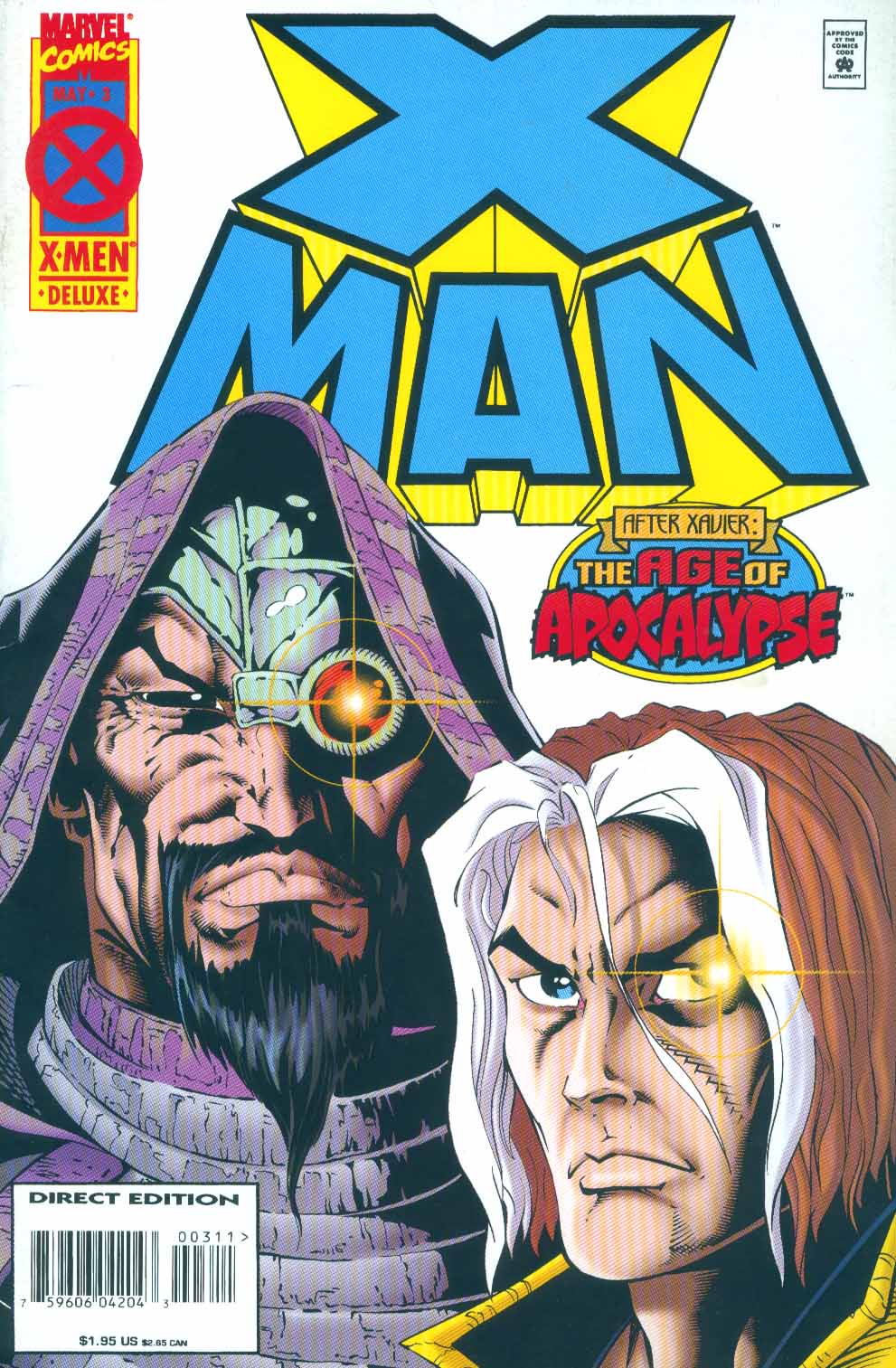 Read online X-Man comic -  Issue #3 - 1