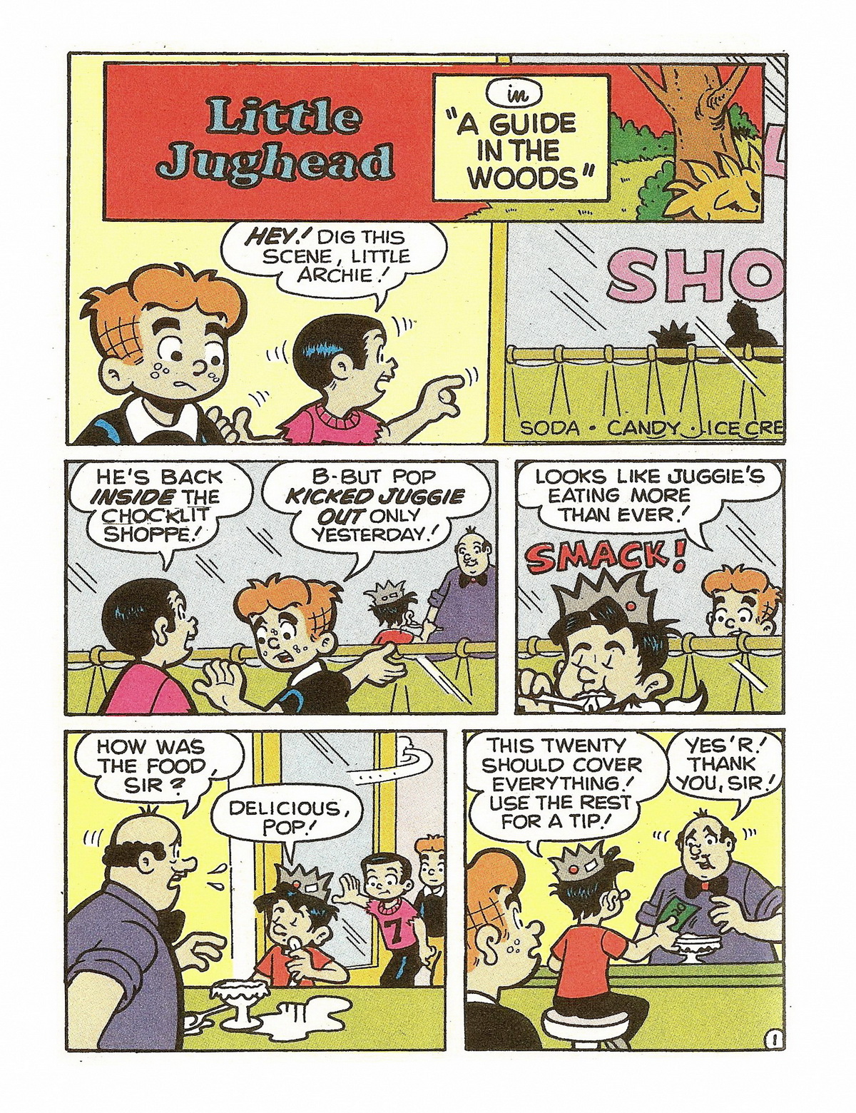 Read online Jughead's Double Digest Magazine comic -  Issue #70 - 73
