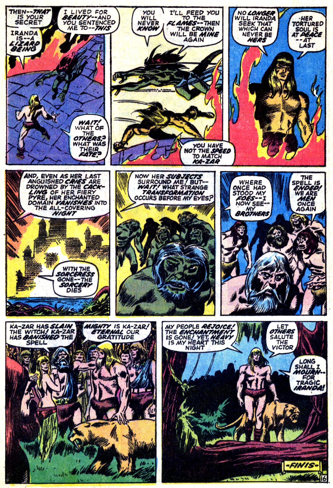 Read online Astonishing Tales (1970) comic -  Issue #9 - 16