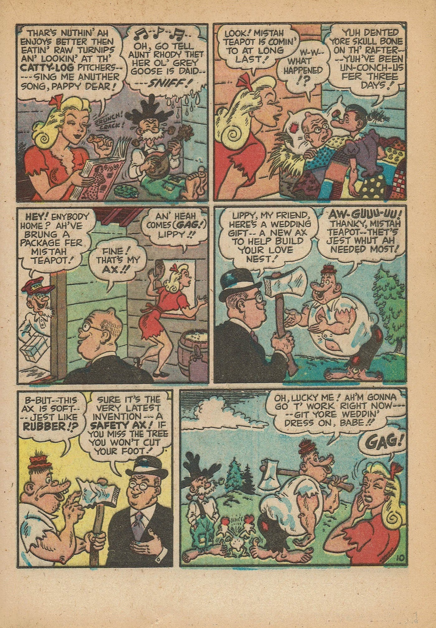 Read online Babe (1948) comic -  Issue #1 - 33