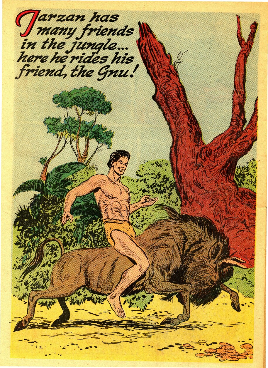 Read online Tarzan (1948) comic -  Issue #37 - 42