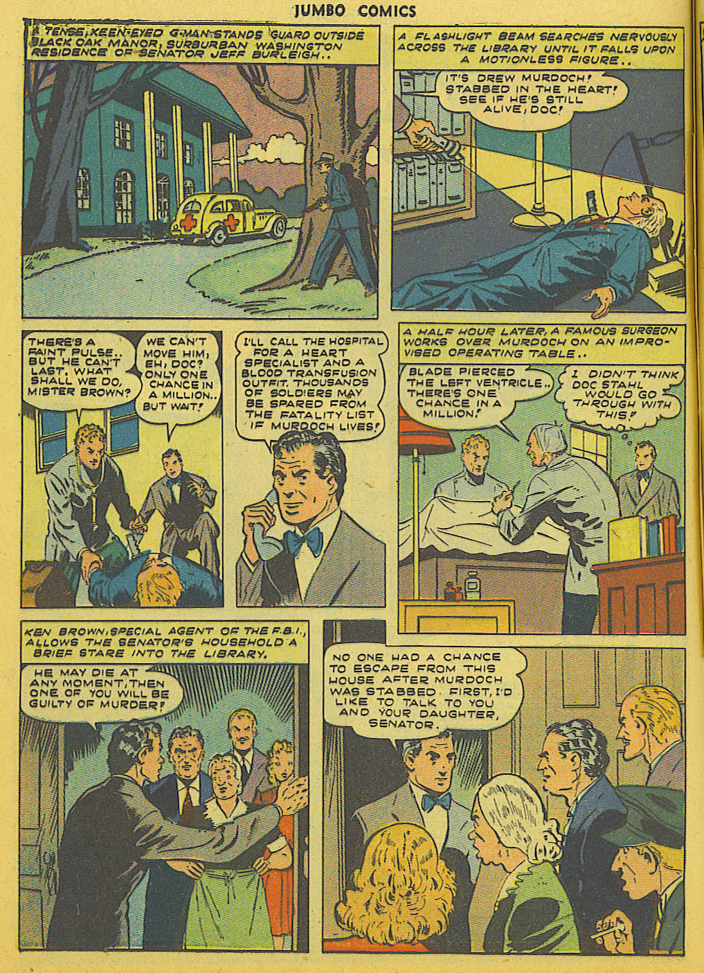 Read online Jumbo Comics comic -  Issue #52 - 48