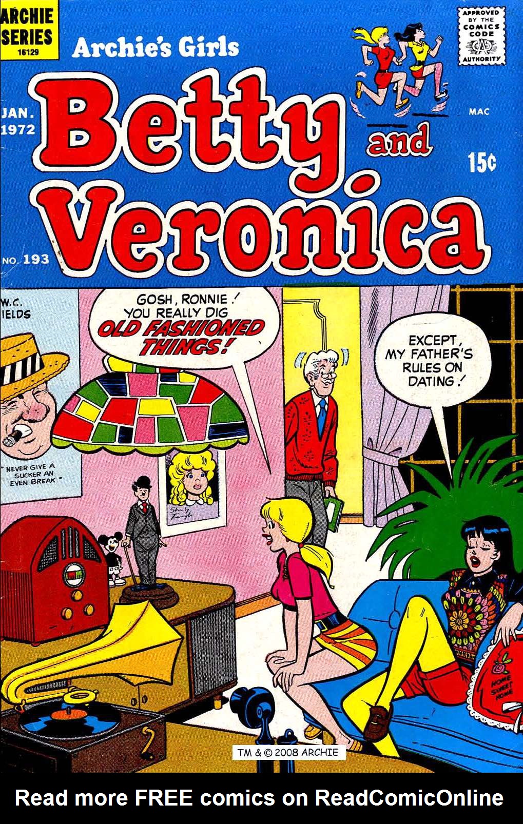 Read online Archie's Girls Betty and Veronica comic -  Issue #193 - 1
