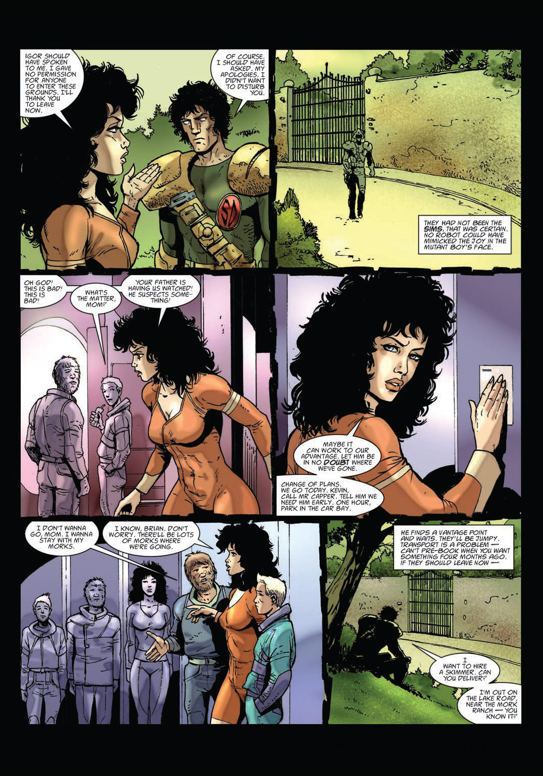 Read online Strontium Dog: Blood Moon comic -  Issue # TPB (Part 2) - 9