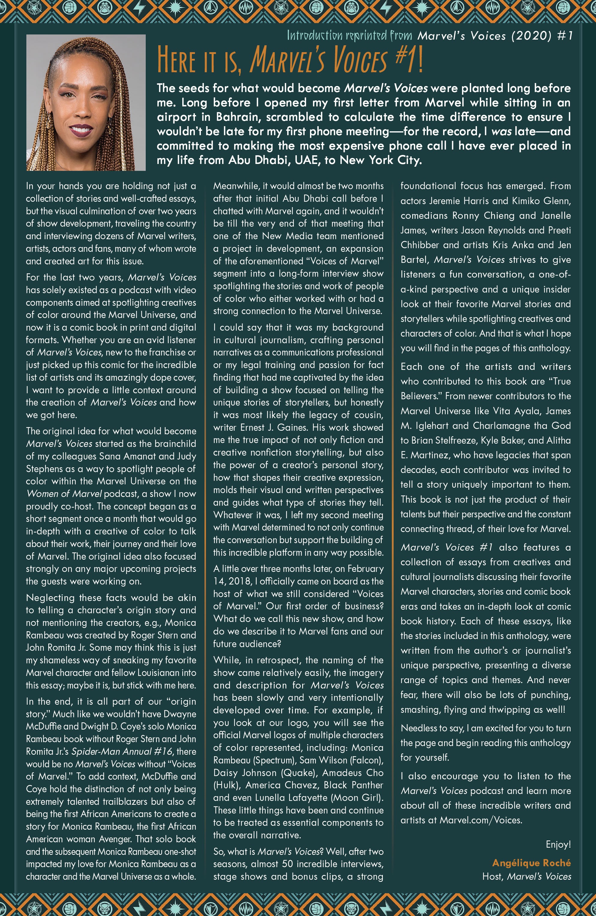 Read online Free Comic Book Day 2022 comic -  Issue # Marvel Voices - 2