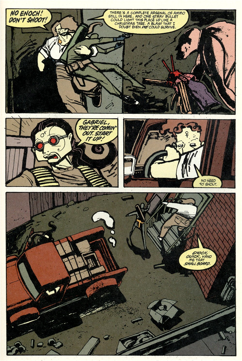 Read online Ted McKeever's Metropol comic -  Issue #11 - 17