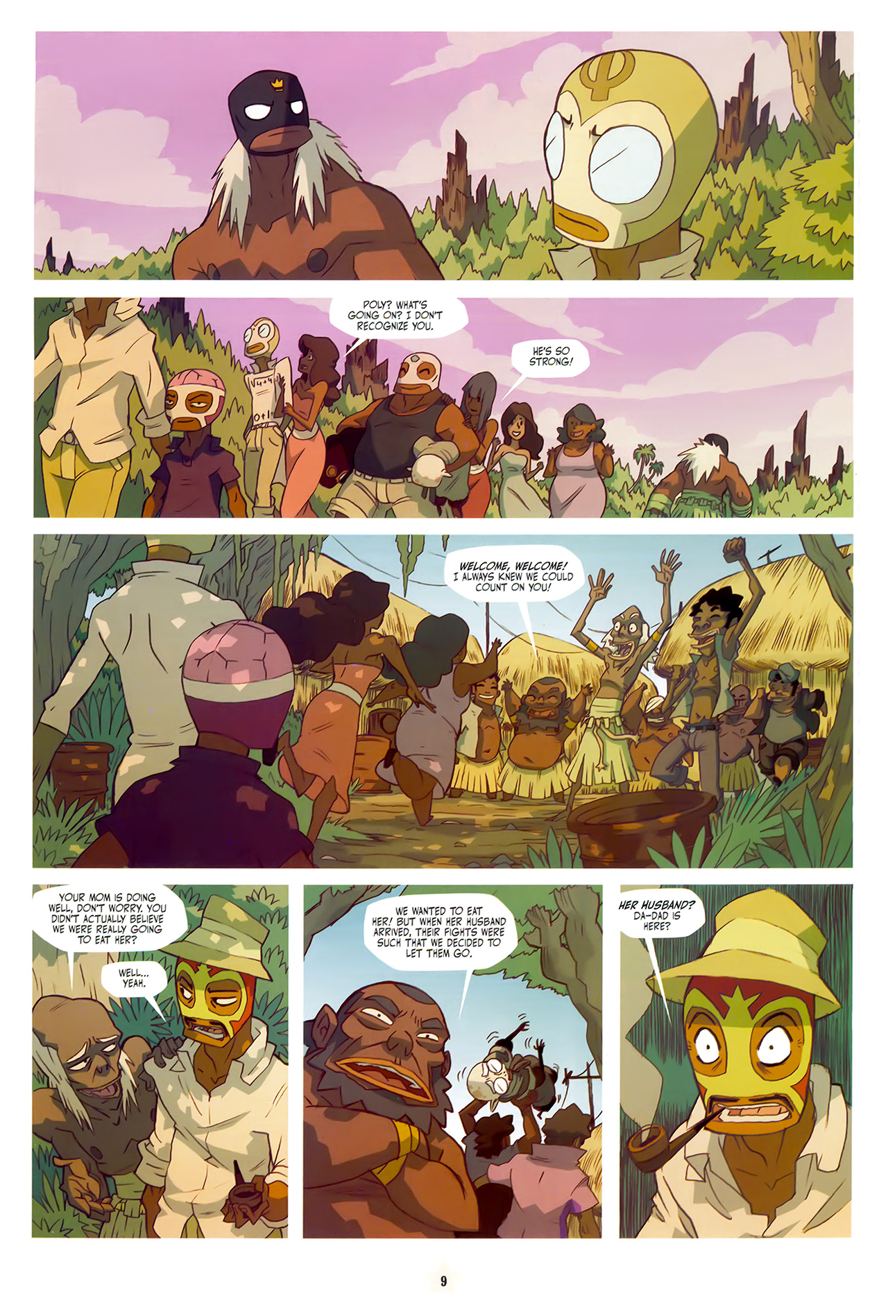 Read online Lucha Libre comic -  Issue #5 - 11