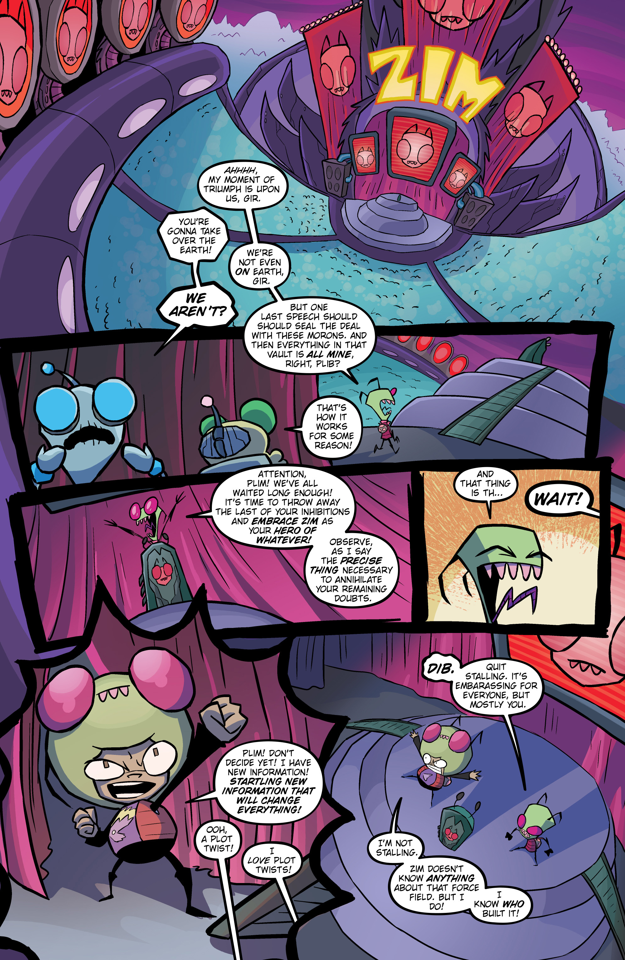 Read online Invader Zim comic -  Issue #43 - 17