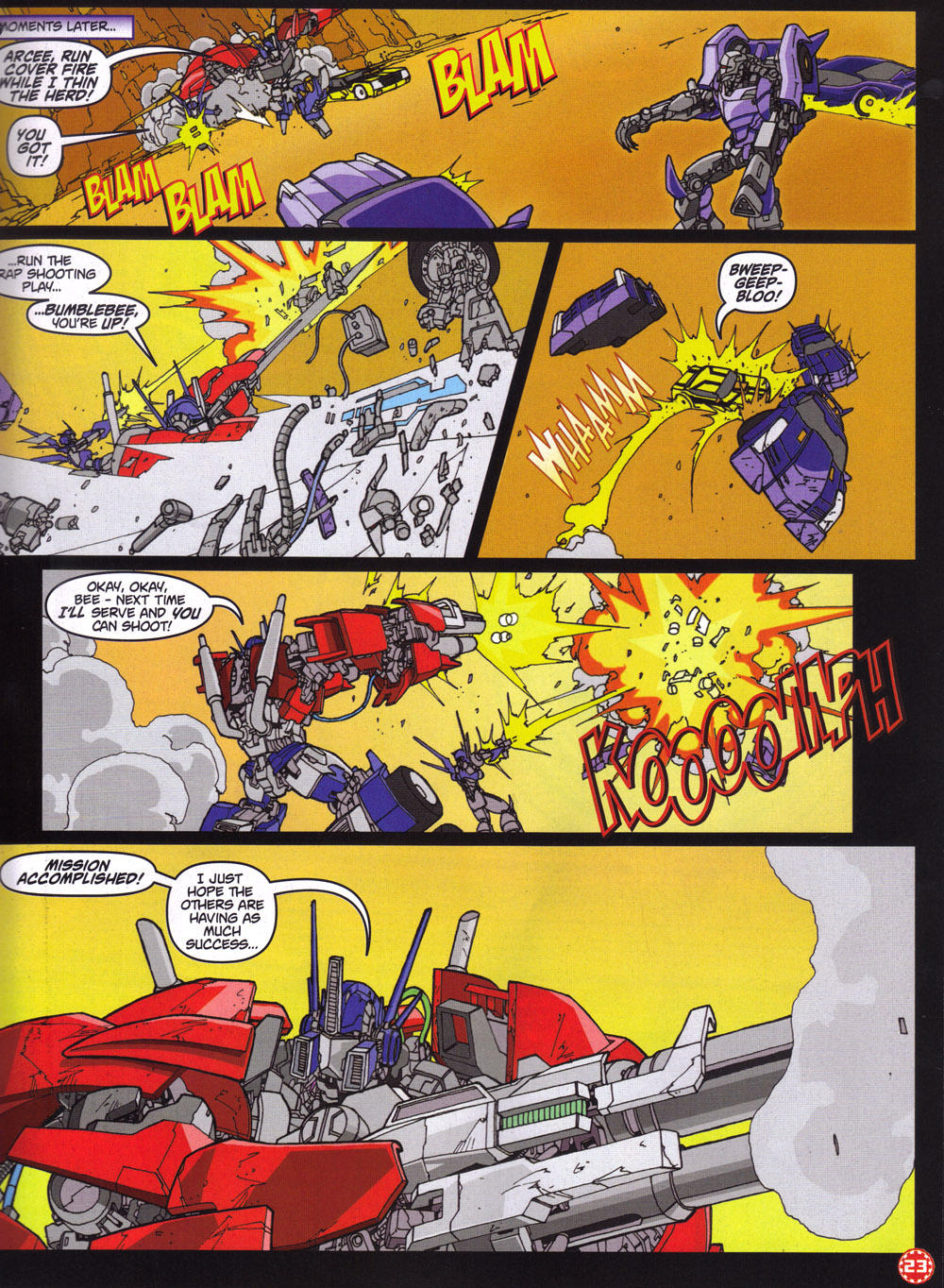 Read online Transformers: Prime comic -  Issue #1 - 21